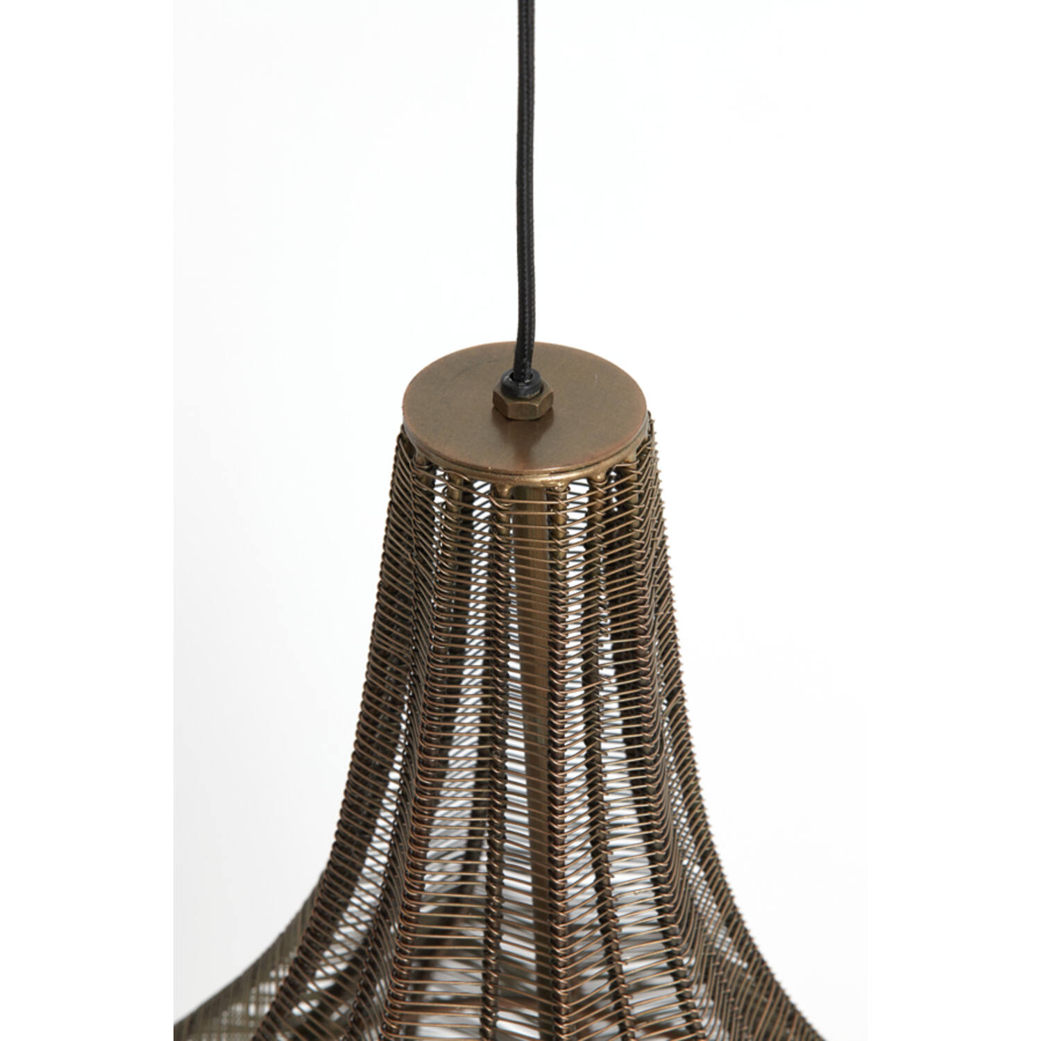 Hanging lamp Ø25x41,5 cm MARIAMA antique bronze