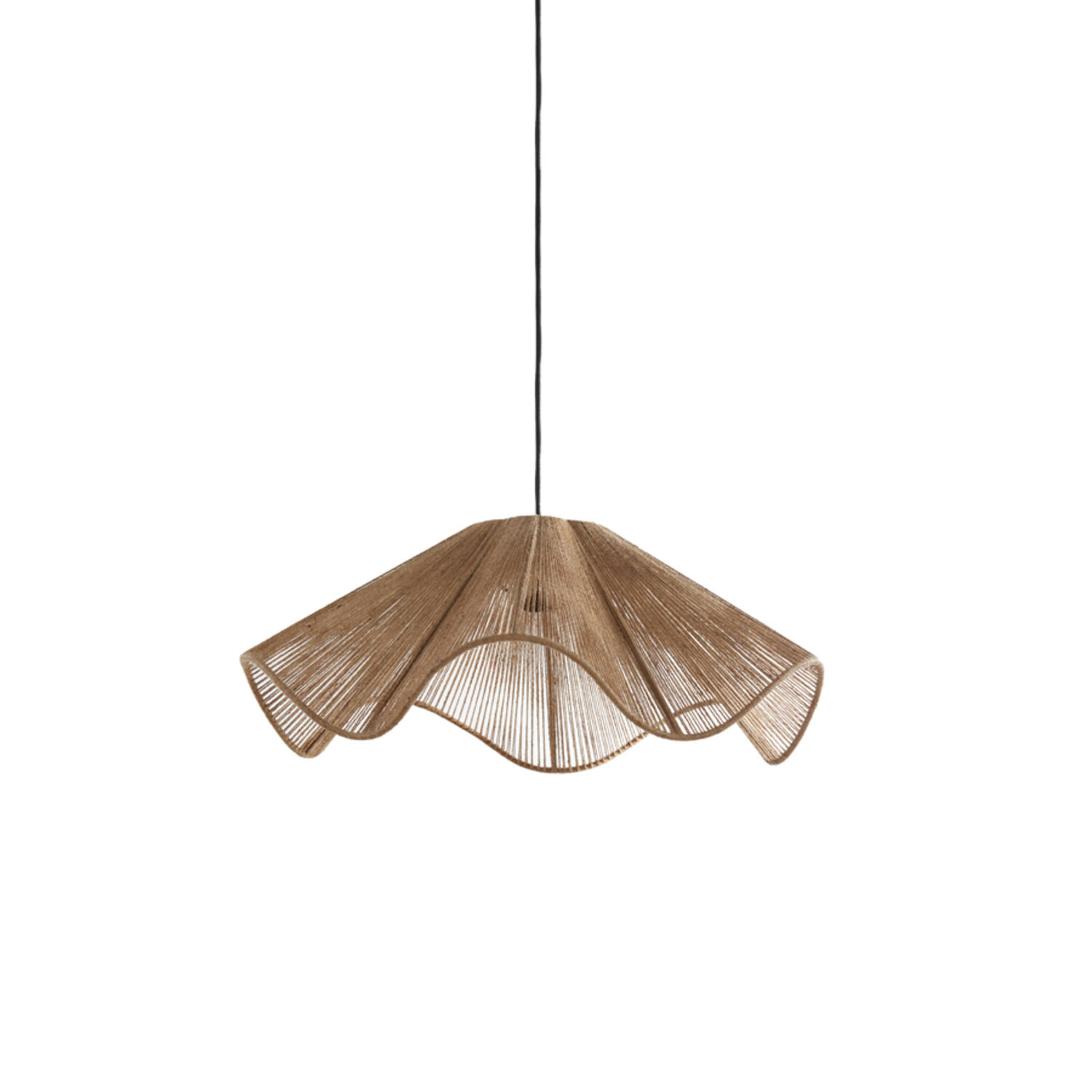 Hanglamp Ø60x24 cm FODARA jute naturel