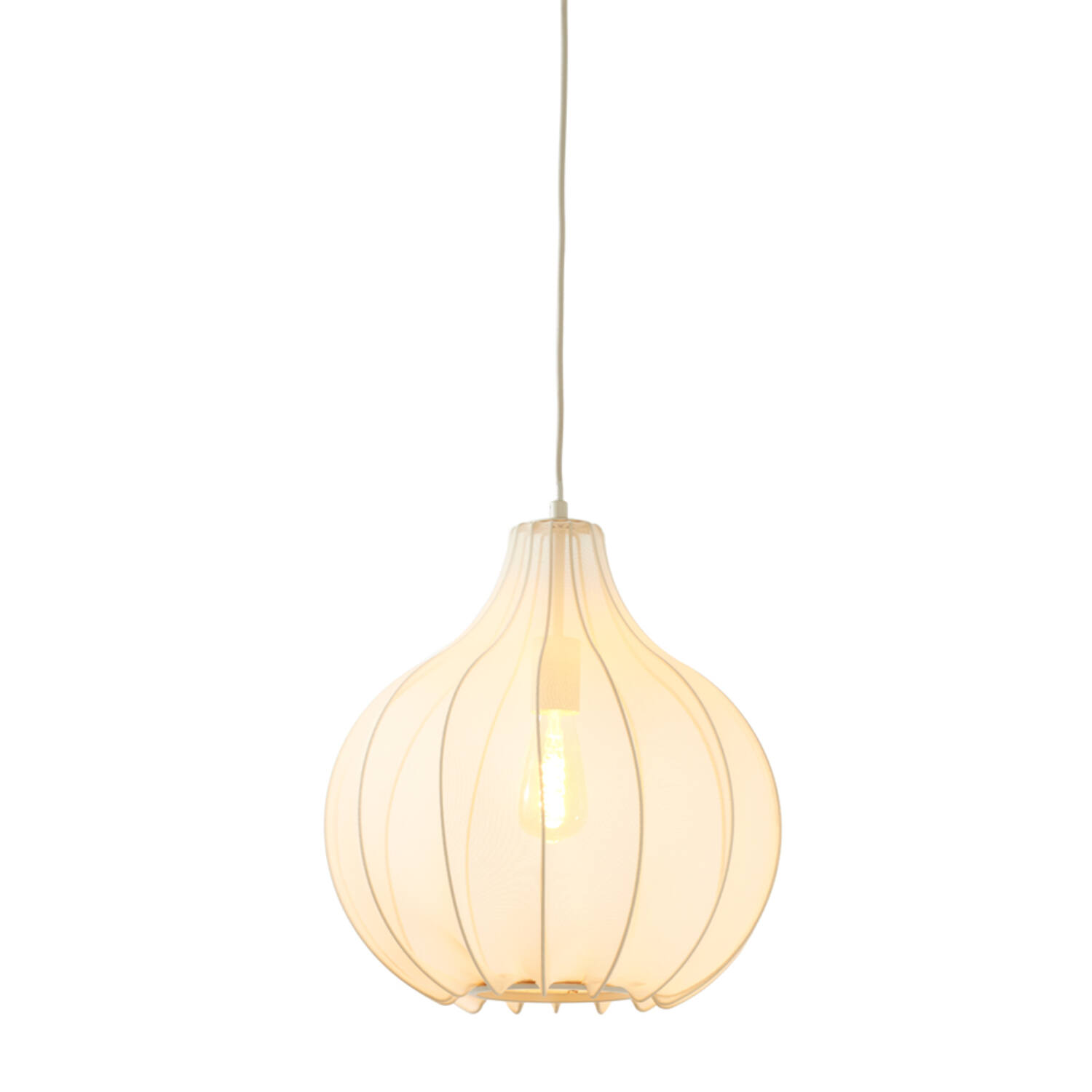 Hanglamp Ø39x42 cm ELATI zand