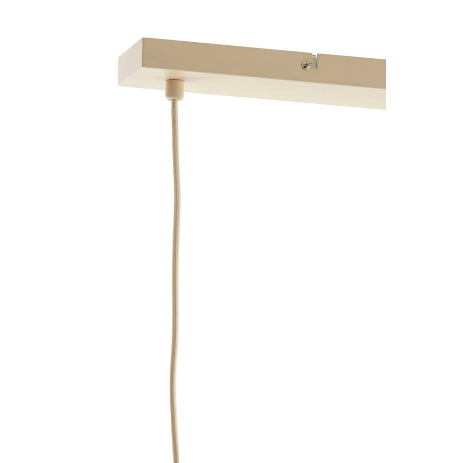 Hanging lamp 3L 80x8x40 cm ITELA sand