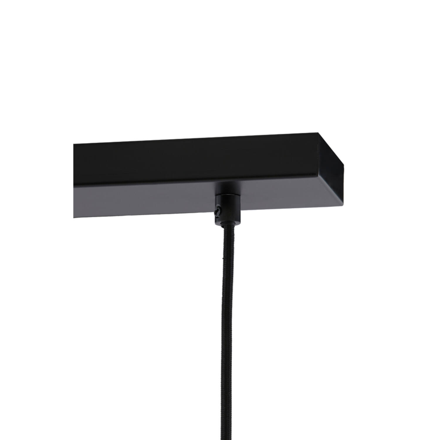 Hanglamp 3L 100x16,5x32 cm LUKARO antiek brons+glas smoke
