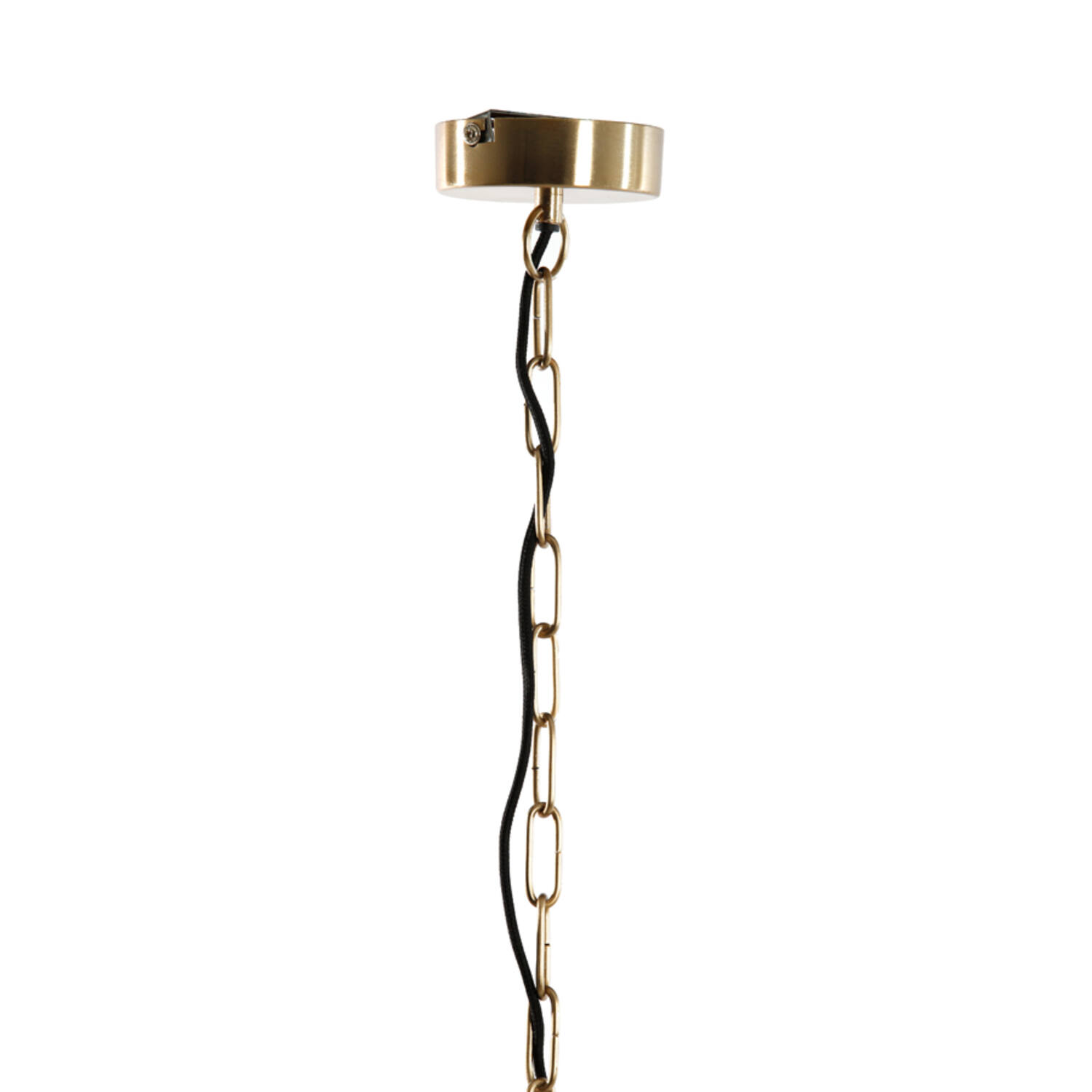 Hanging lamp Ø40x18 cm BAHOTO light gold