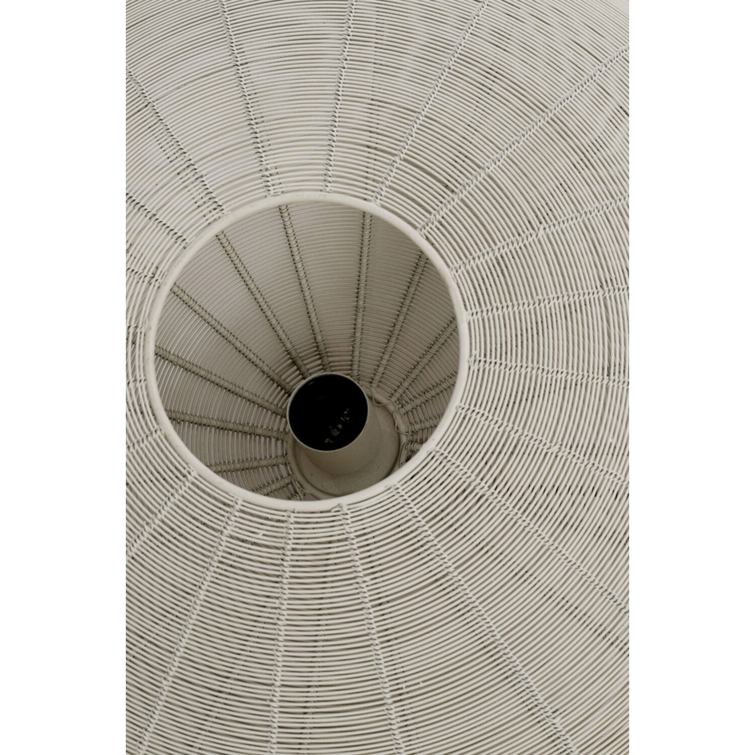 Hanging lamp Ø51x20 cm BAHOTO matt cream