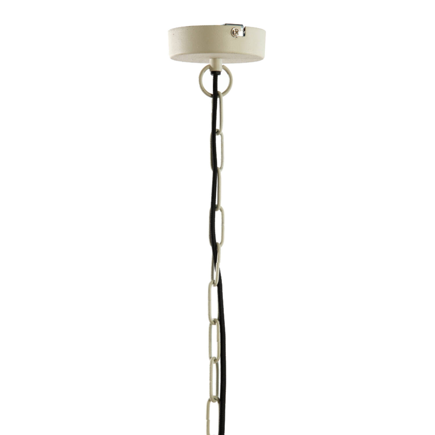 Hanging lamp Ø51x20 cm BAHOTO matt cream
