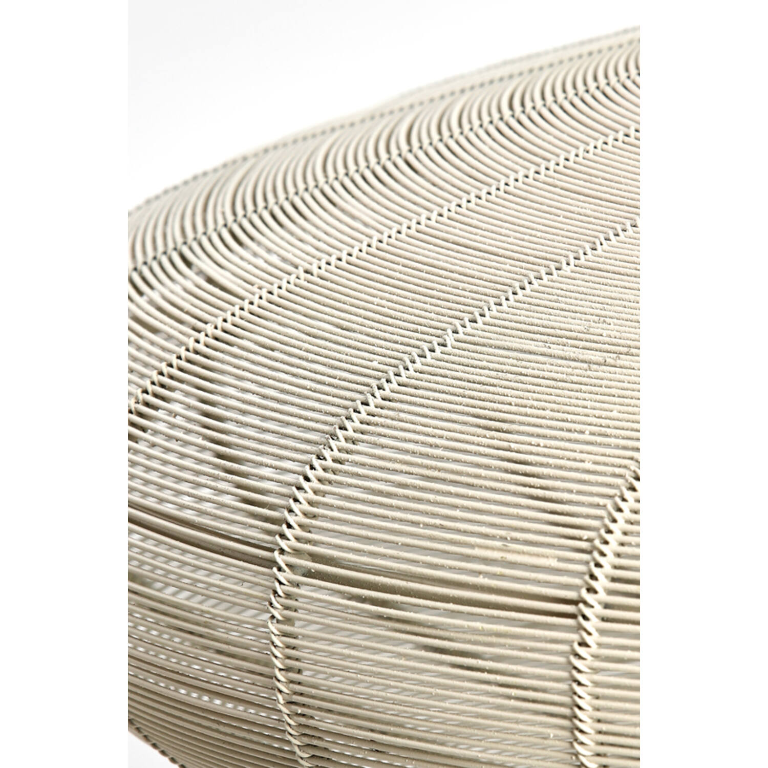 Hanging lamp Ø60x23 cm BAHOTO matt cream