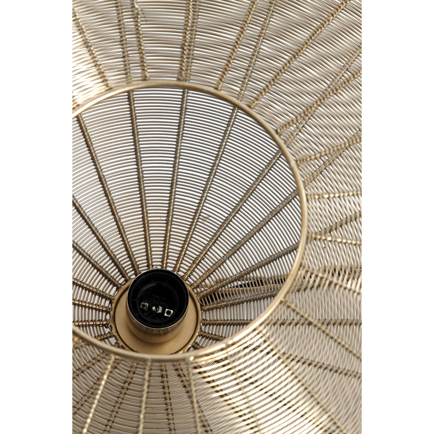 Hanging lamp Ø60x23 cm BAHOTO light gold