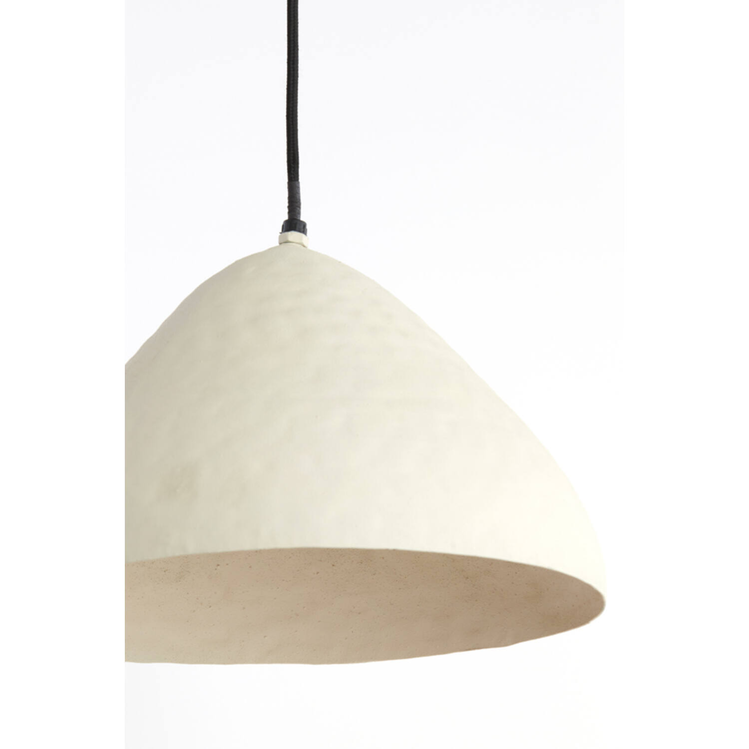 Hanging lamp Ø25x15 cm ELIMO matt cream