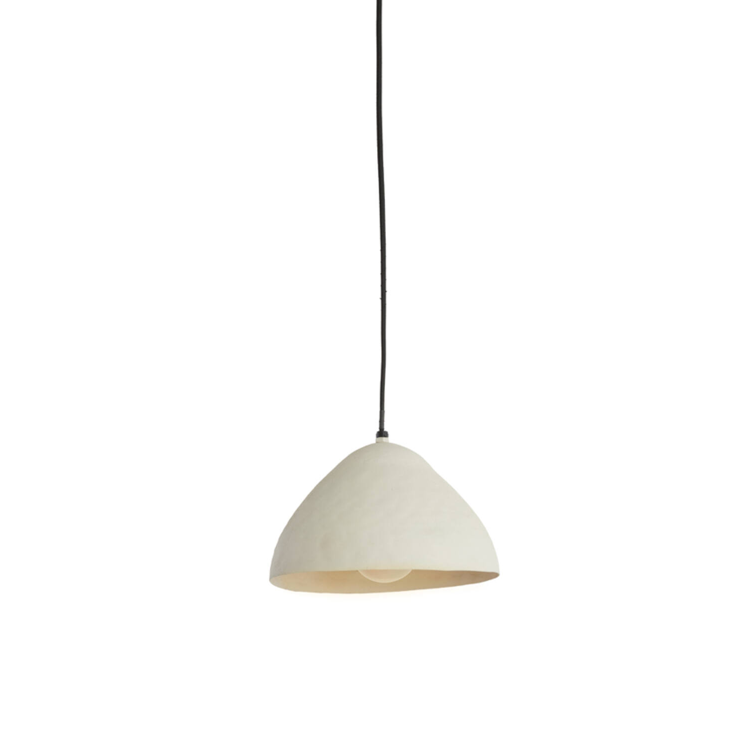 Hanging lamp Ø25x15 cm ELIMO matt cream