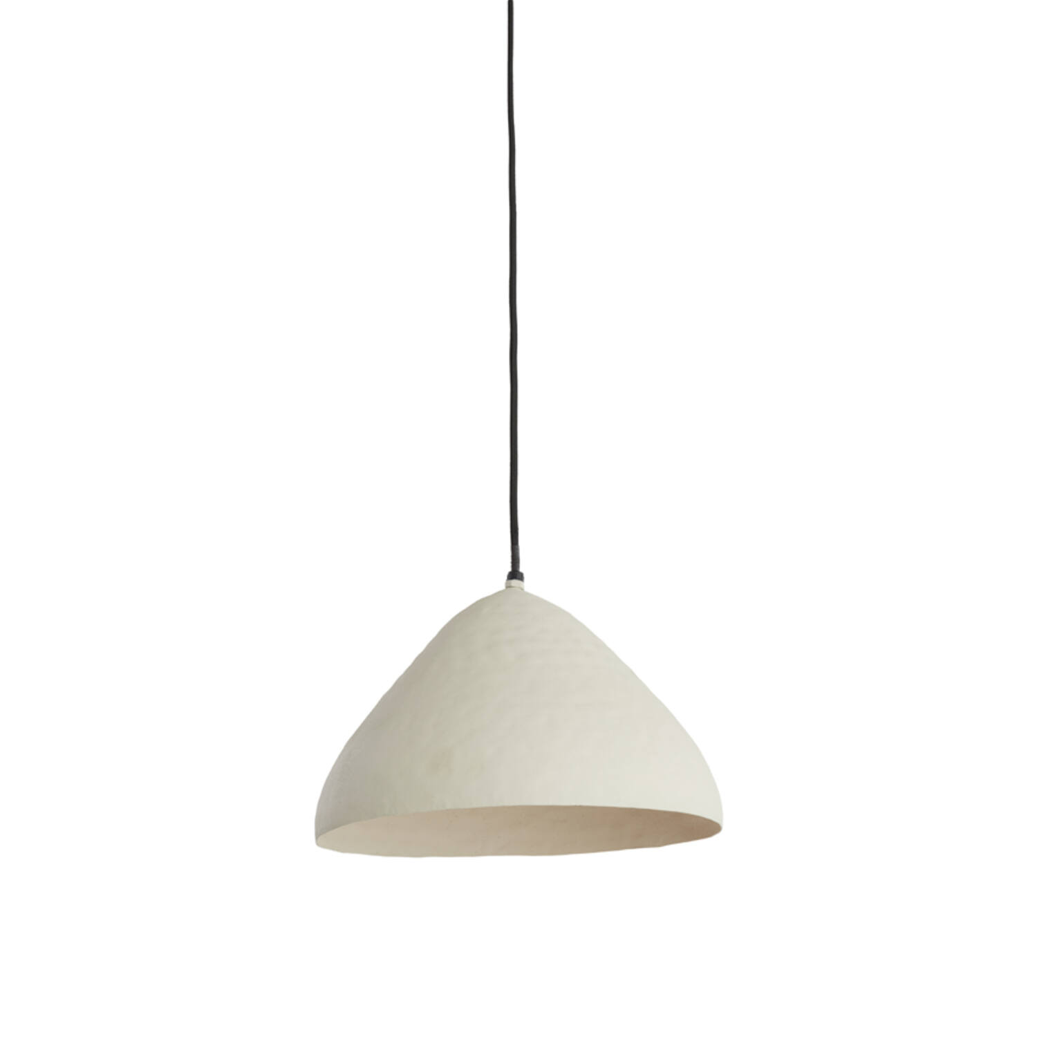 Hanglamp Ø32x20 cm ELIMO mat crème
