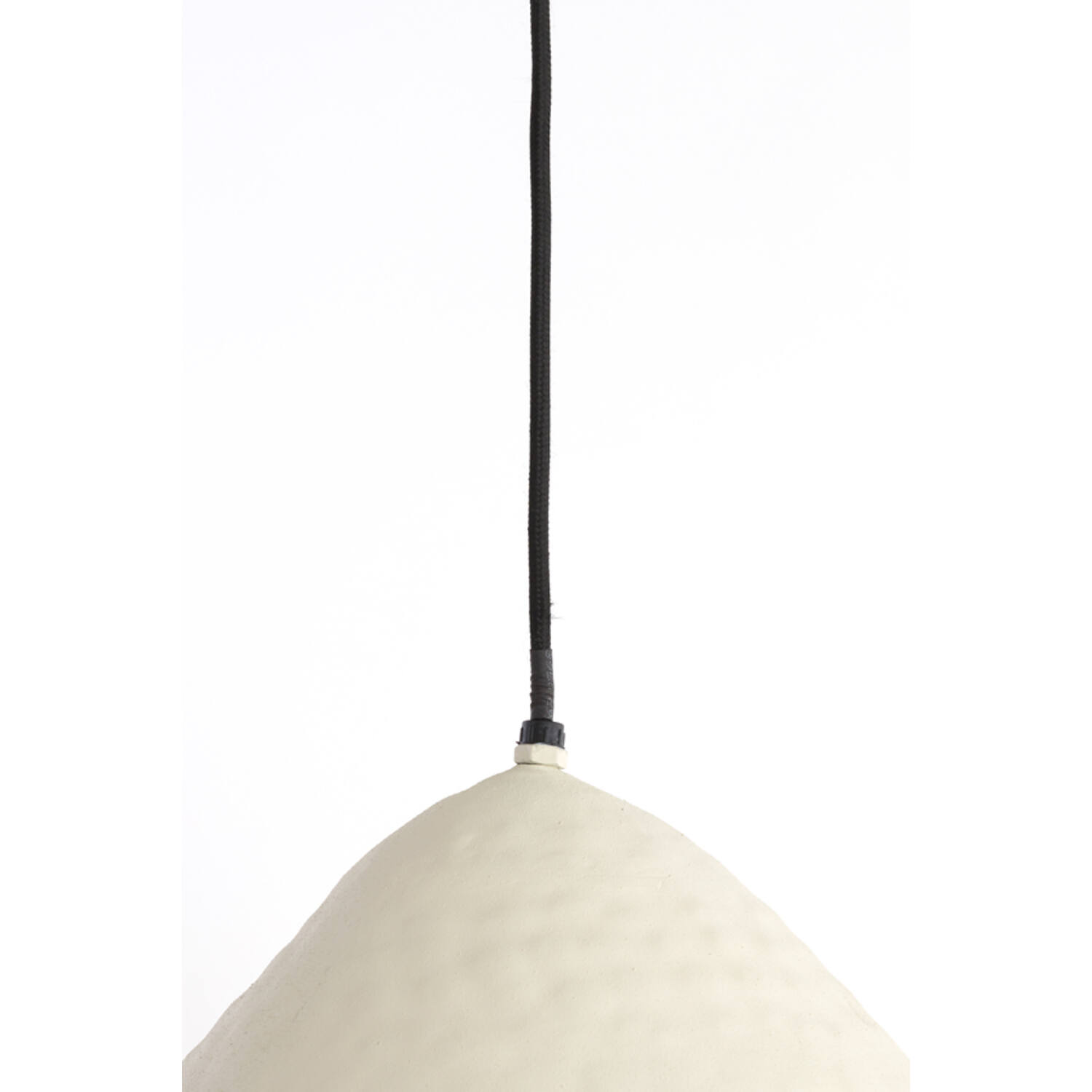Hanging lamp Ø40x25 cm ELIMO matt cream