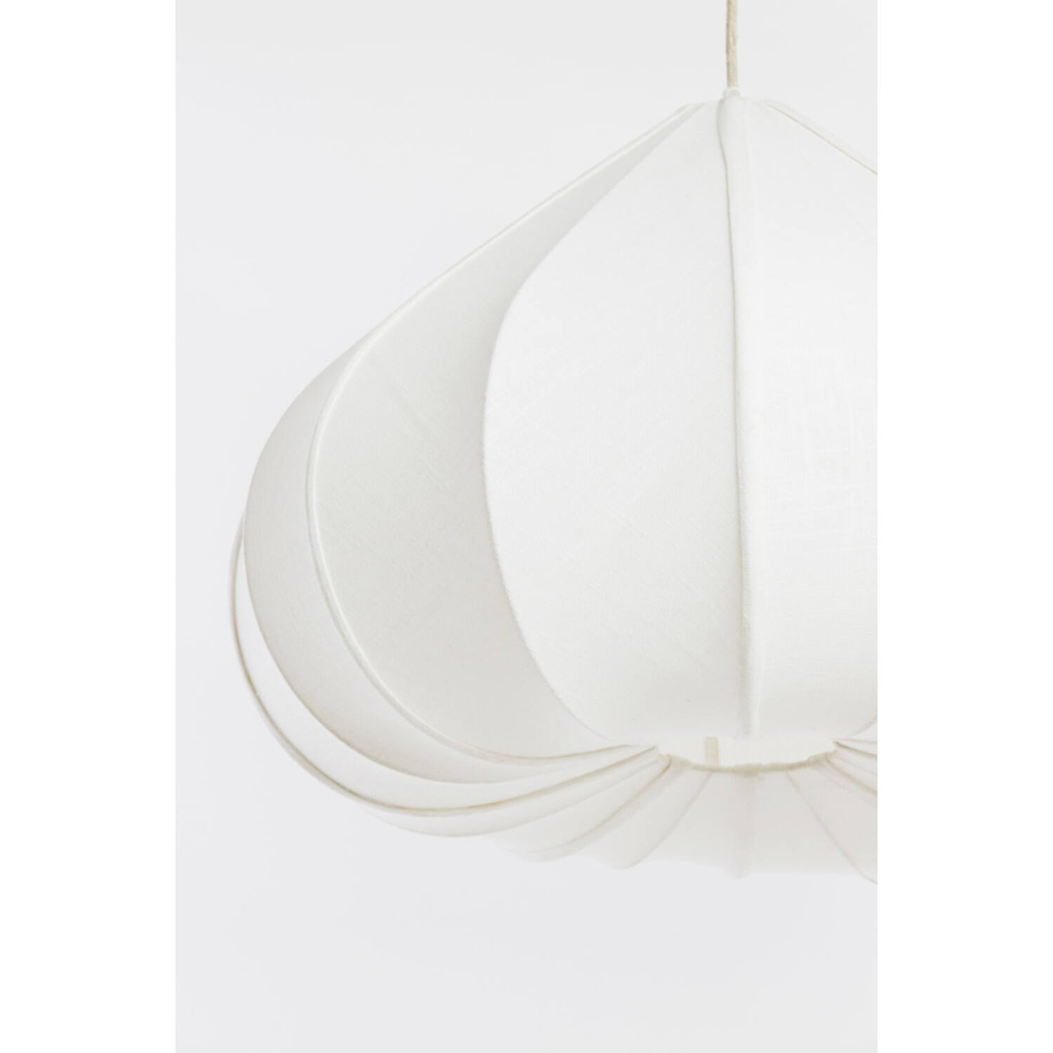 Hanging lamp Ø58,5x40 cm ZUBEDA white