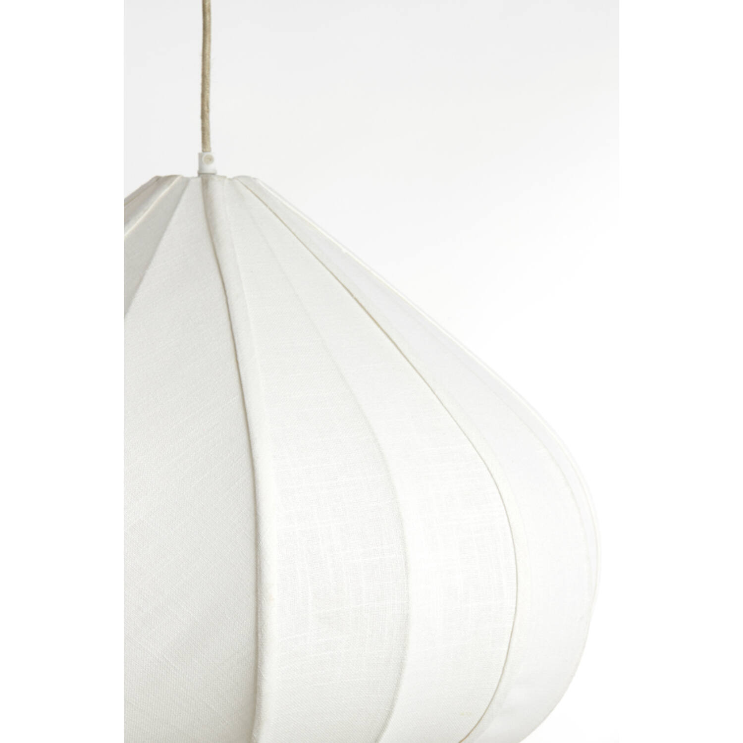 Hanging lamp Ø58,5x40 cm ZUBEDA white