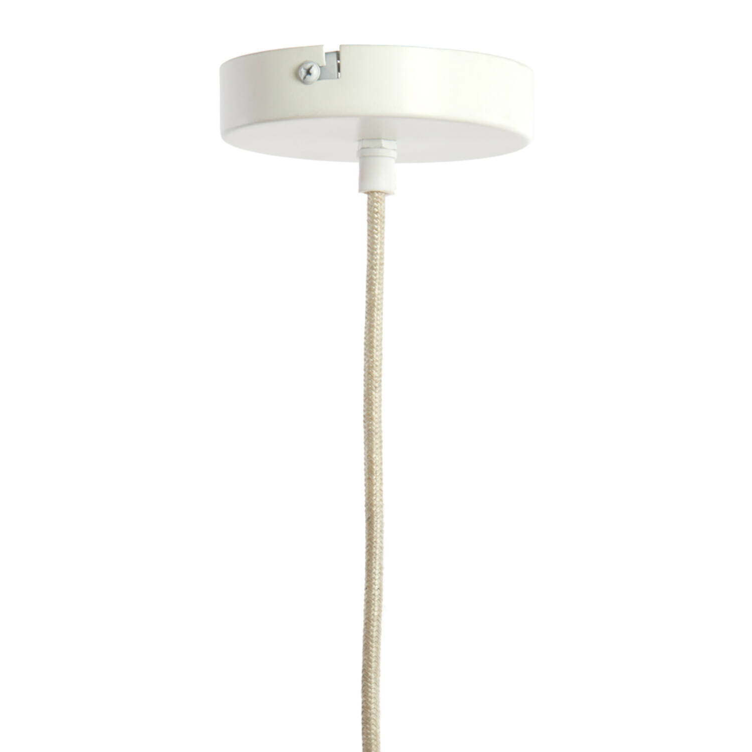 Hanging lamp Ø58,5x40 cm ZUBEDA white