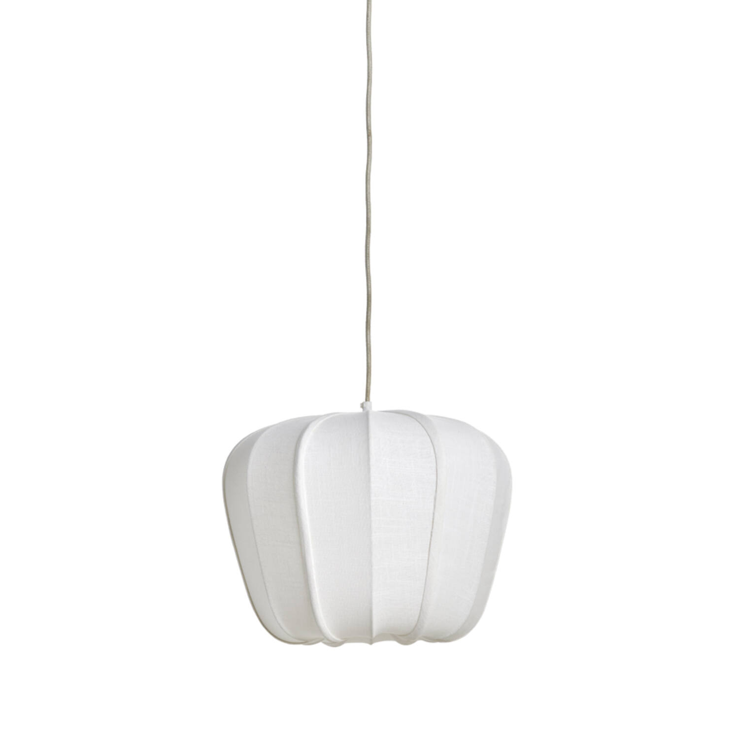 Hanglamp Ø40x30 cm ZUBEDO wit