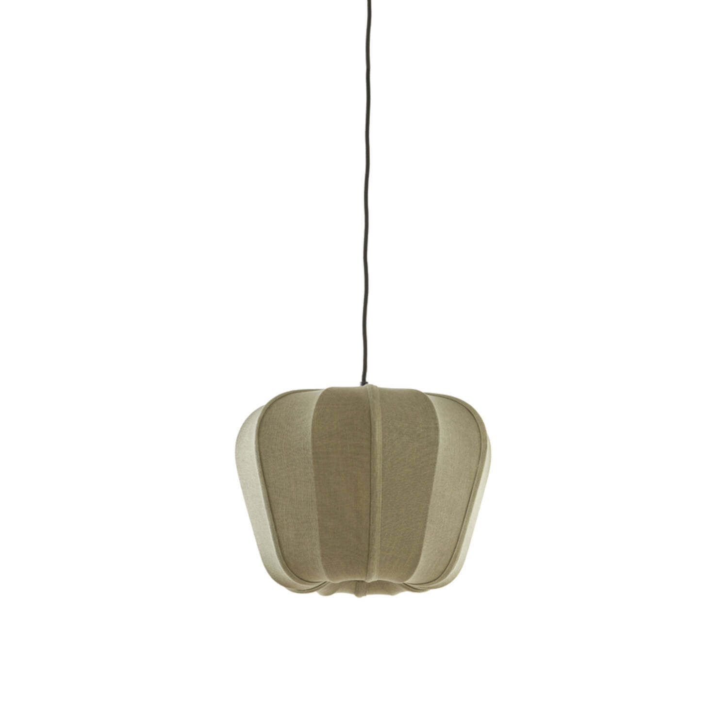 Hanging lamp Ø40x30 cm ZUBEDO olive green