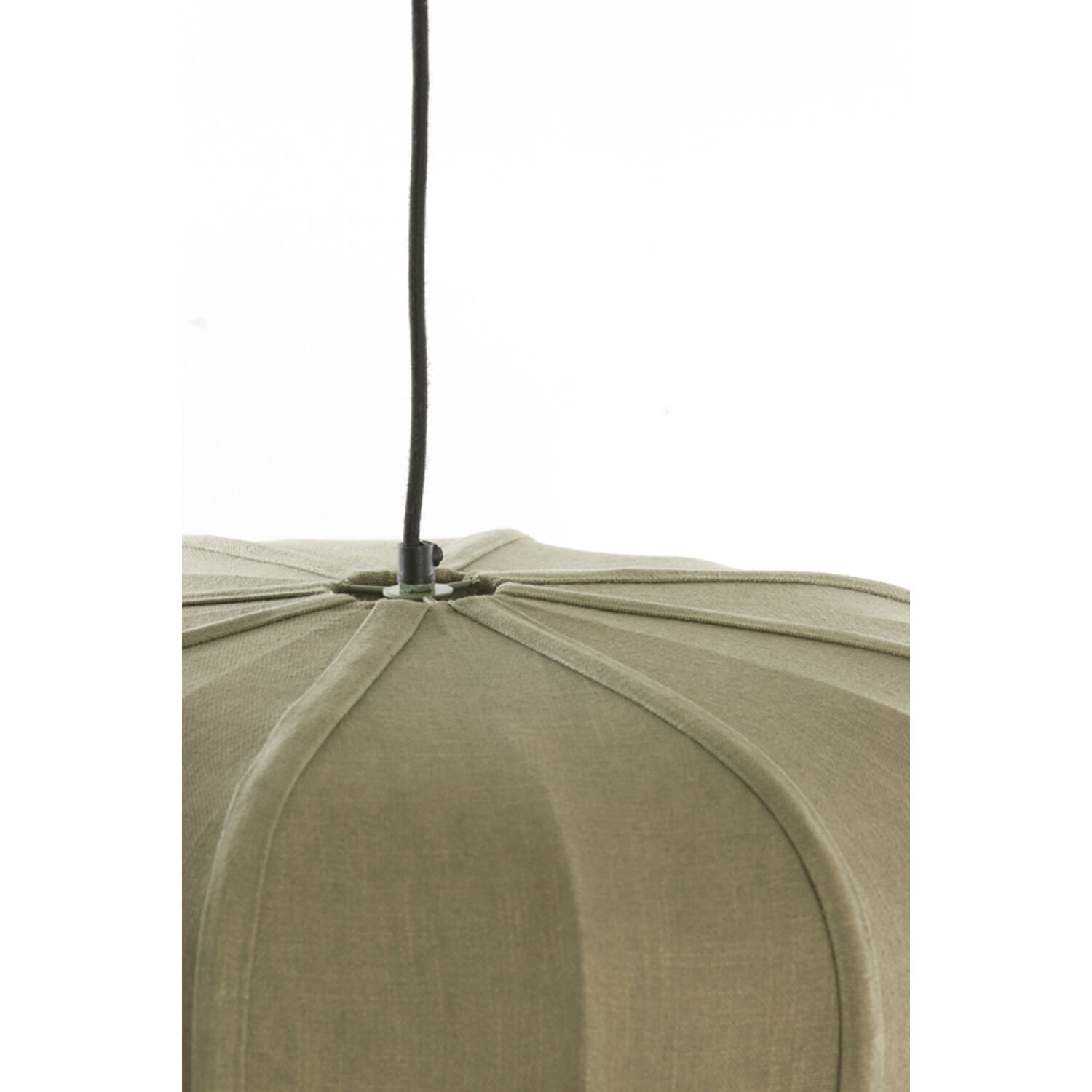 Hanging lamp Ø40x30 cm ZUBEDO olive green