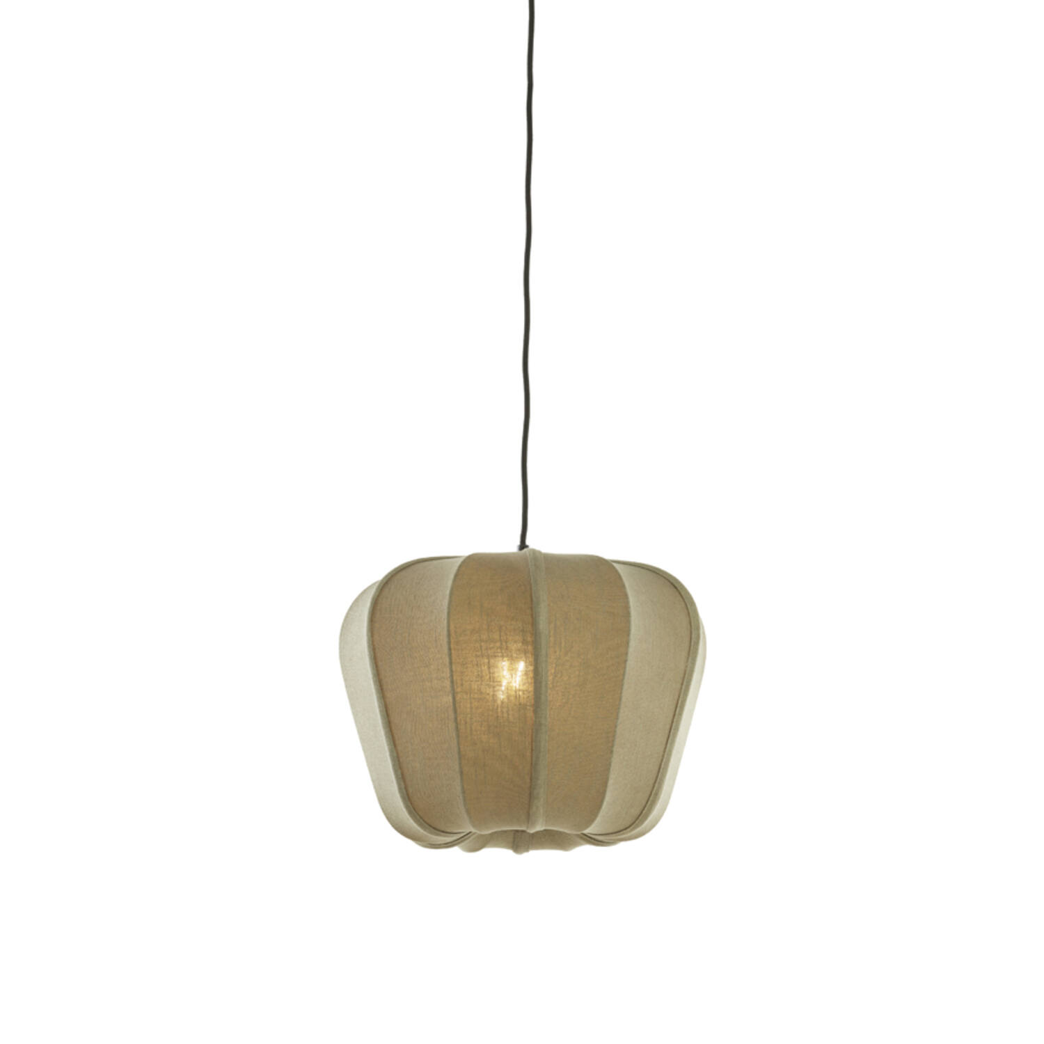 Hanging lamp Ø40x30 cm ZUBEDO olive green