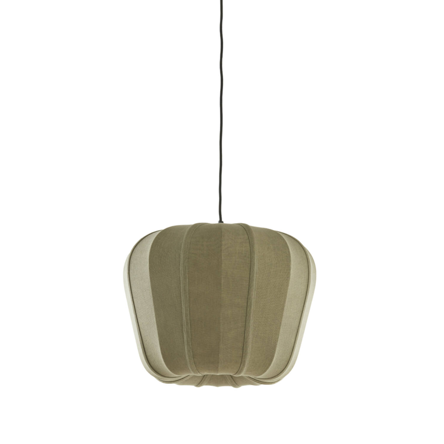 Hanging lamp Ø49,5x38 cm ZUBEDO olive green