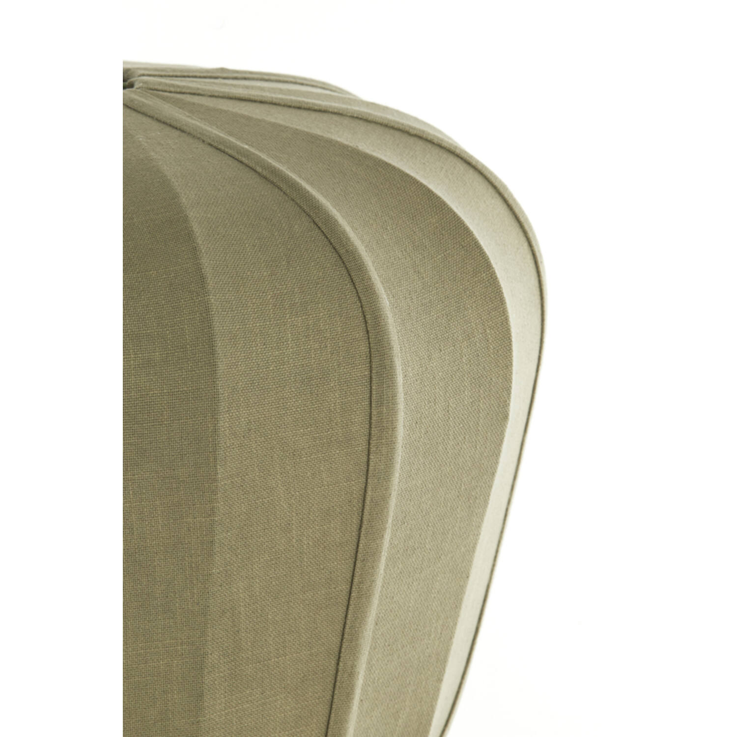 Hanging lamp Ø49,5x38 cm ZUBEDO olive green