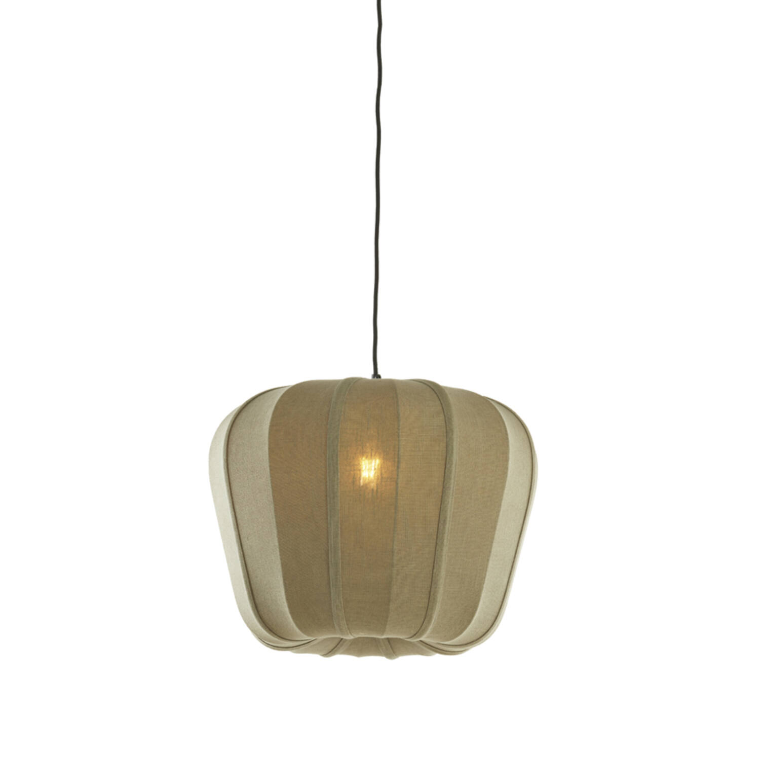 Hanging lamp Ø49,5x38 cm ZUBEDO olive green
