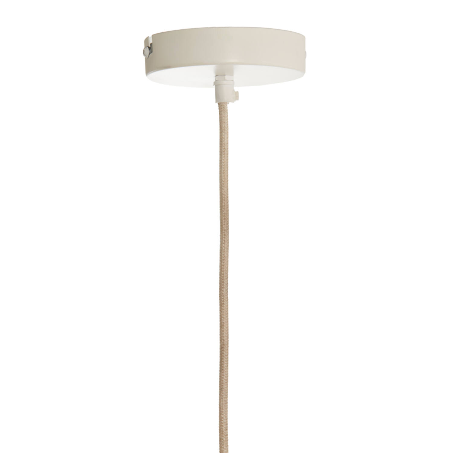 Hanglamp Ø60x45 cm ZUBEDO wit