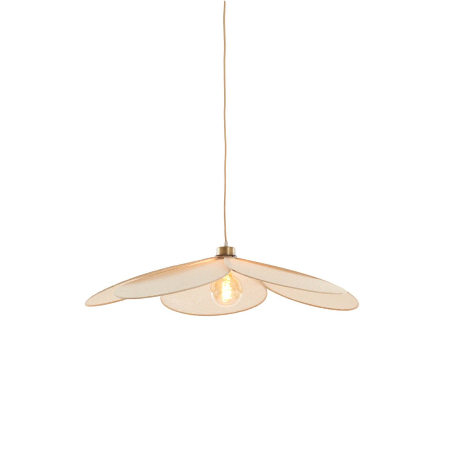 Hanging lamp Ø79x20 cm FYANO sand