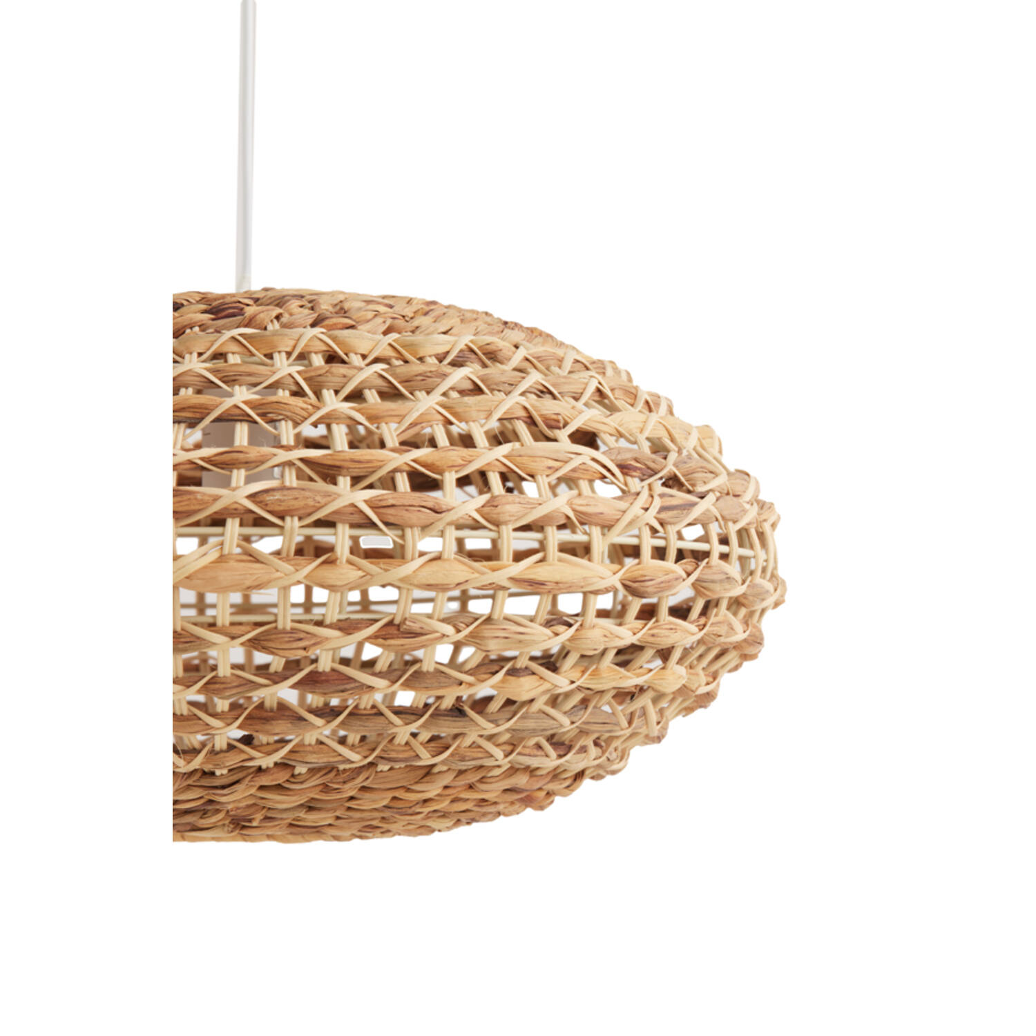 Hanging lamp Ø50x23,5 cm TRIPOLI rattan natural