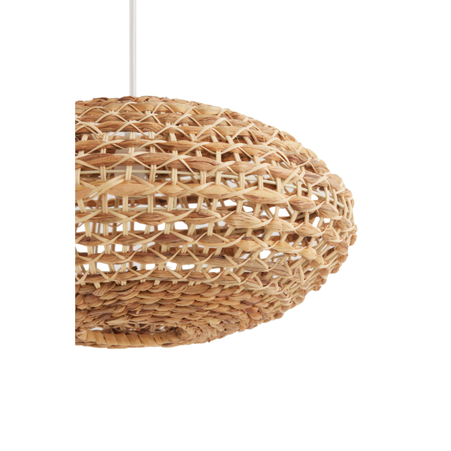 Hanging lamp Ø50x23,5 cm TRIPOLI rattan natural