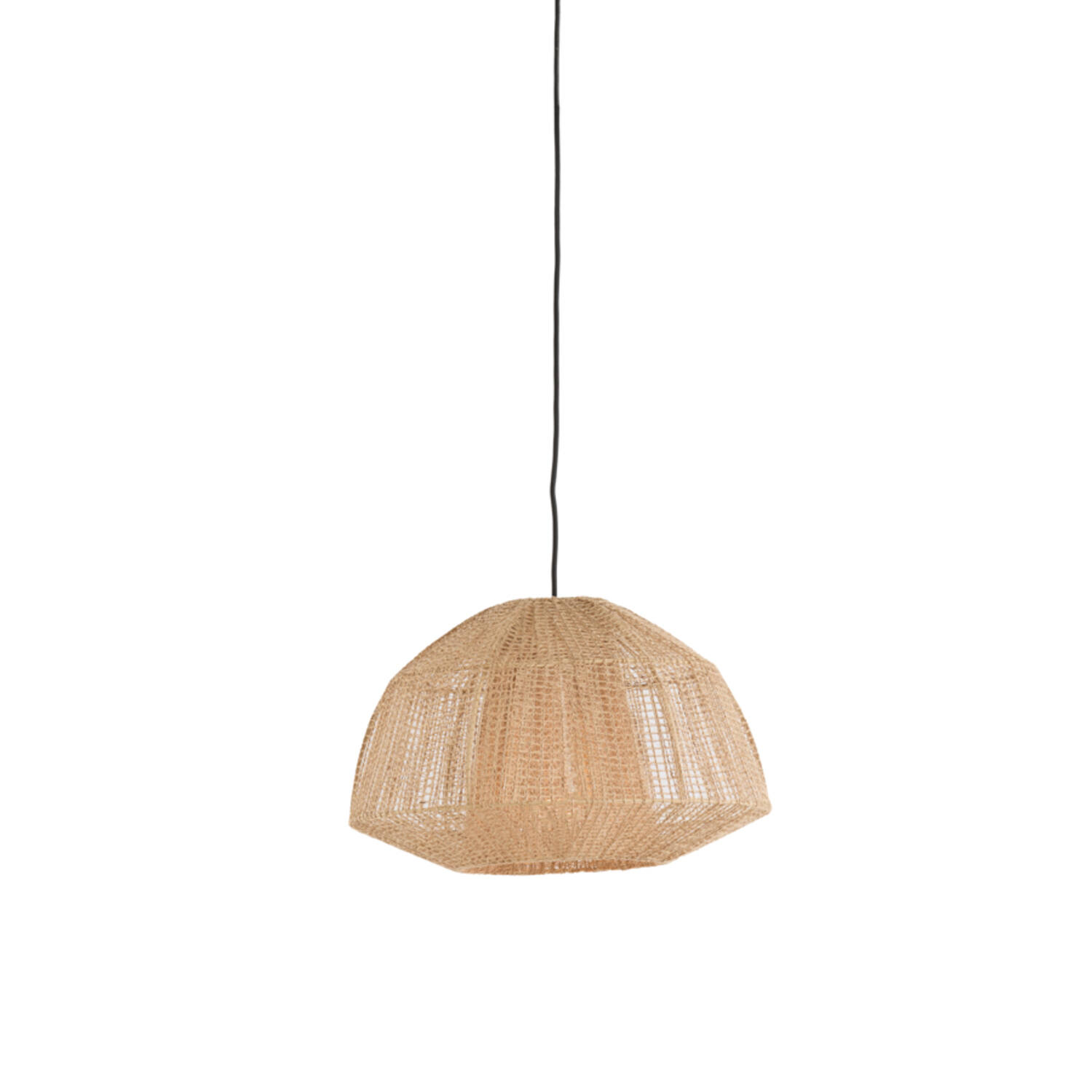 Hanging lamp Ø40x25 cm MACUL jute natural