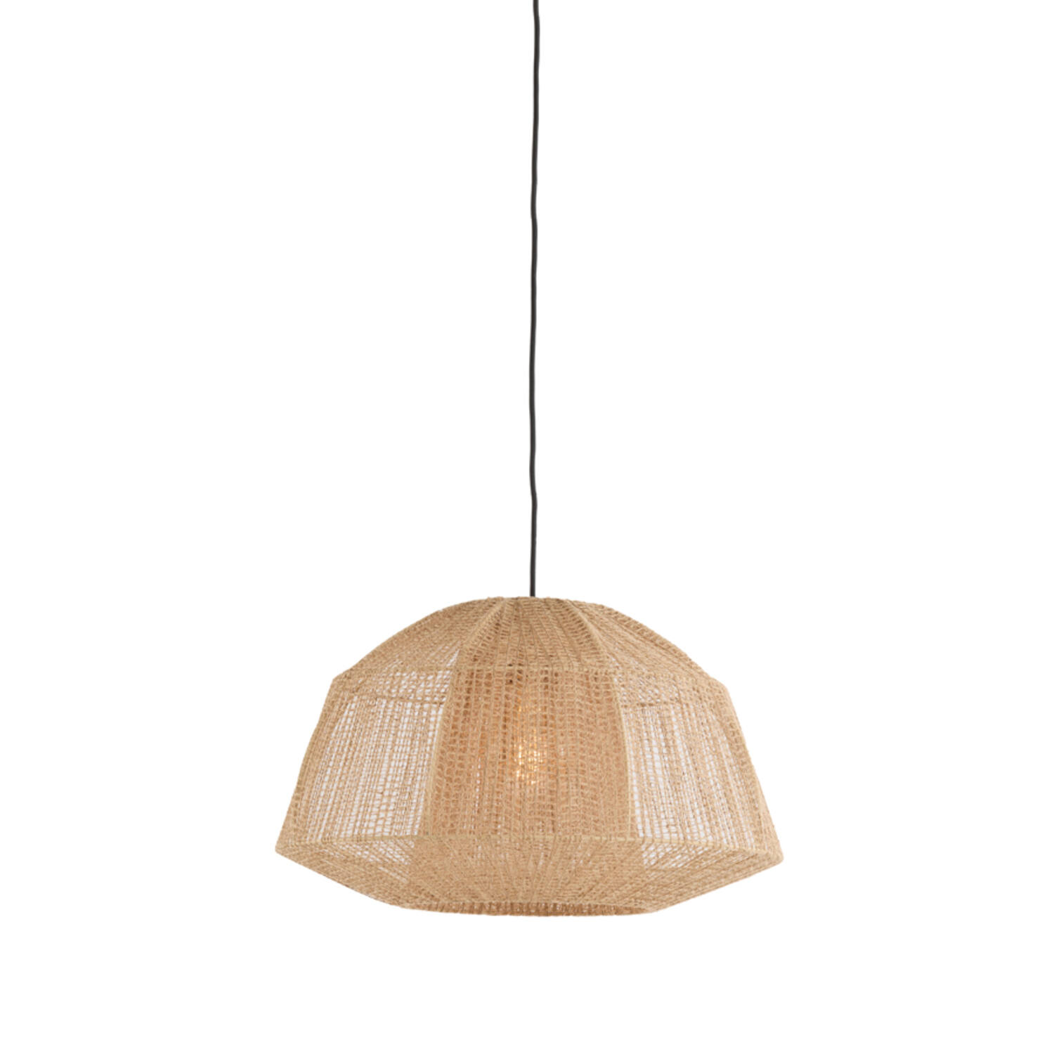 Hanging lamp Ø50x31 cm MACUL jute natural