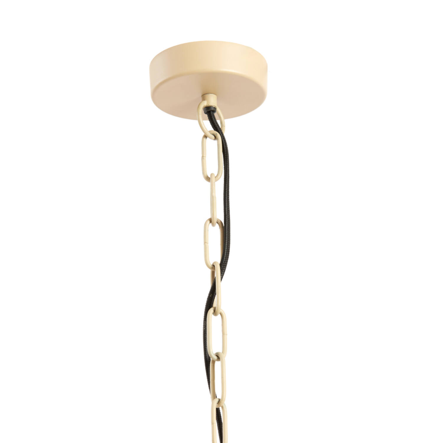 Hanglamp Ø31x39 cm KABINDA kralen naturel