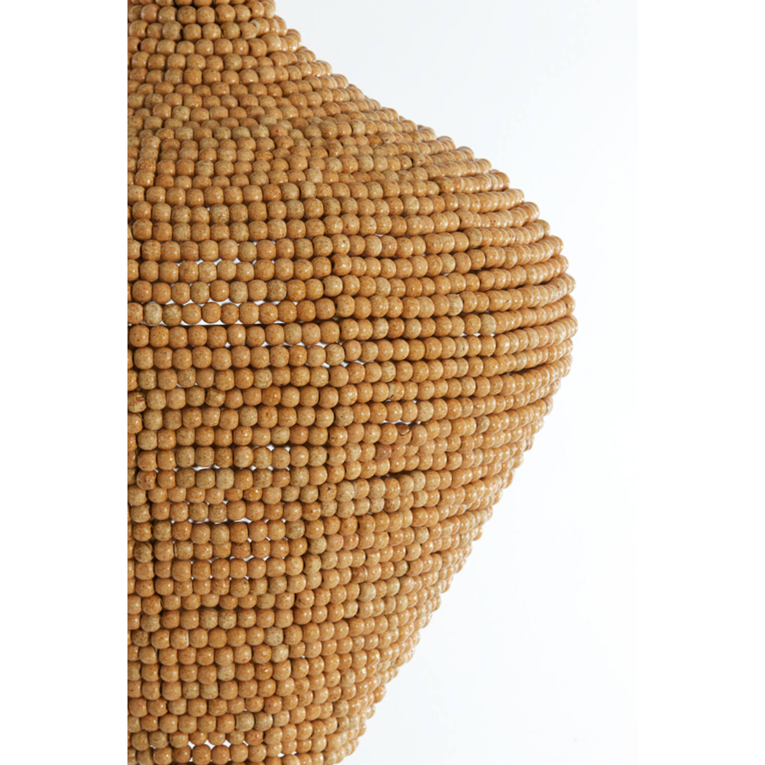 Hanglamp Ø36x41 cm KALENGA kralen naturel