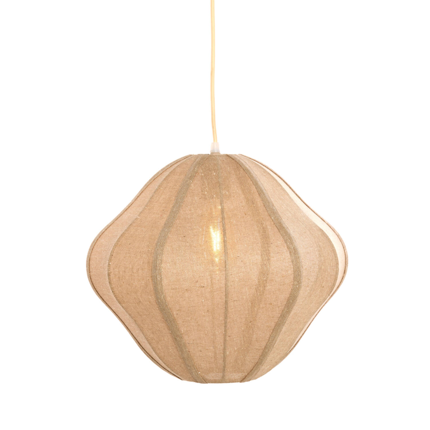 Hanglamp Ø50x40,5 cm SUKAU jute naturel