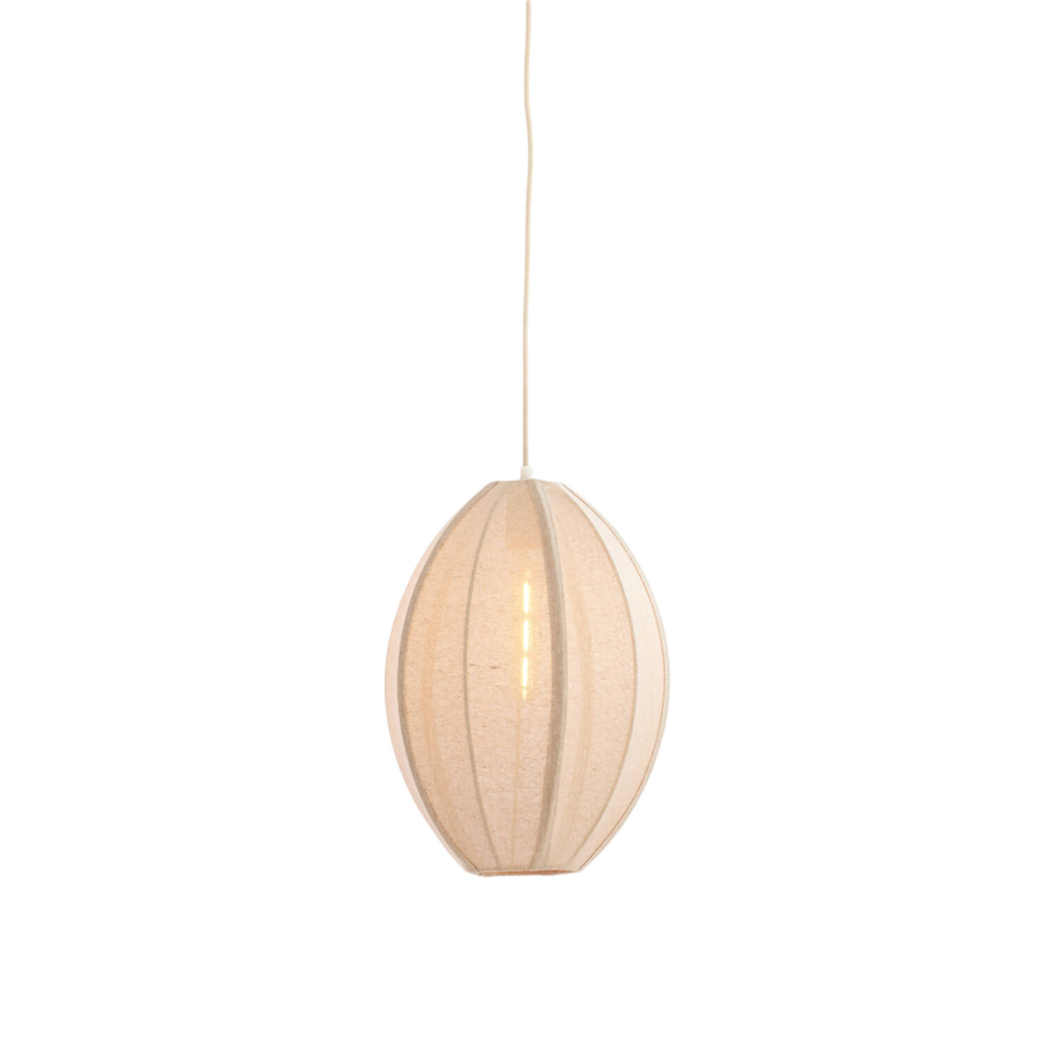 Hanglamp Ø28,5x38 cm MILATOS jute naturel