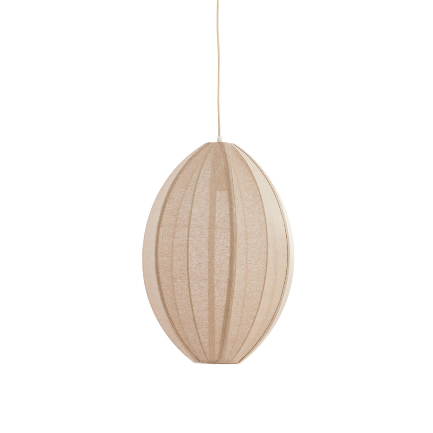 Hanging lamp Ø38x51 cm MILATOS jute natural
