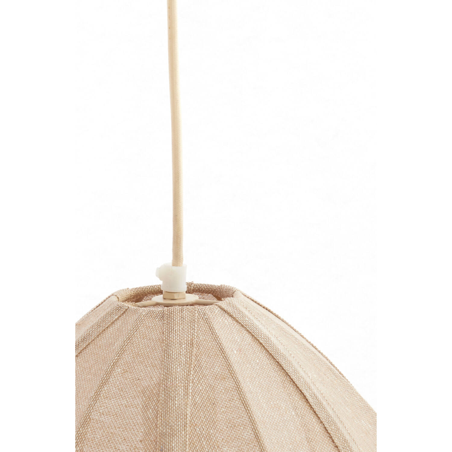 Hanging lamp Ø38x51 cm MILATOS jute natural