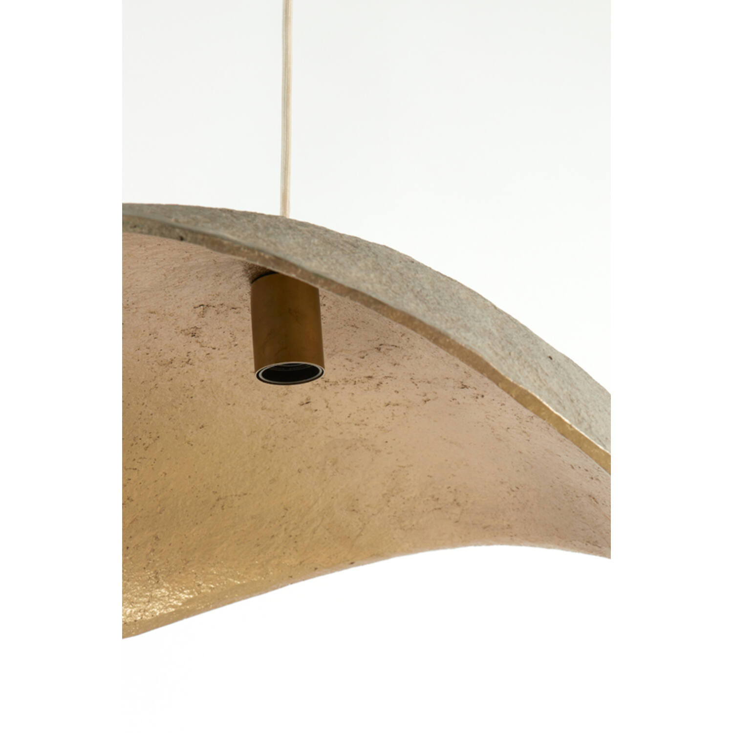 Hanging lamp 71x53,5x23 cm LONIA grey+antique bronze