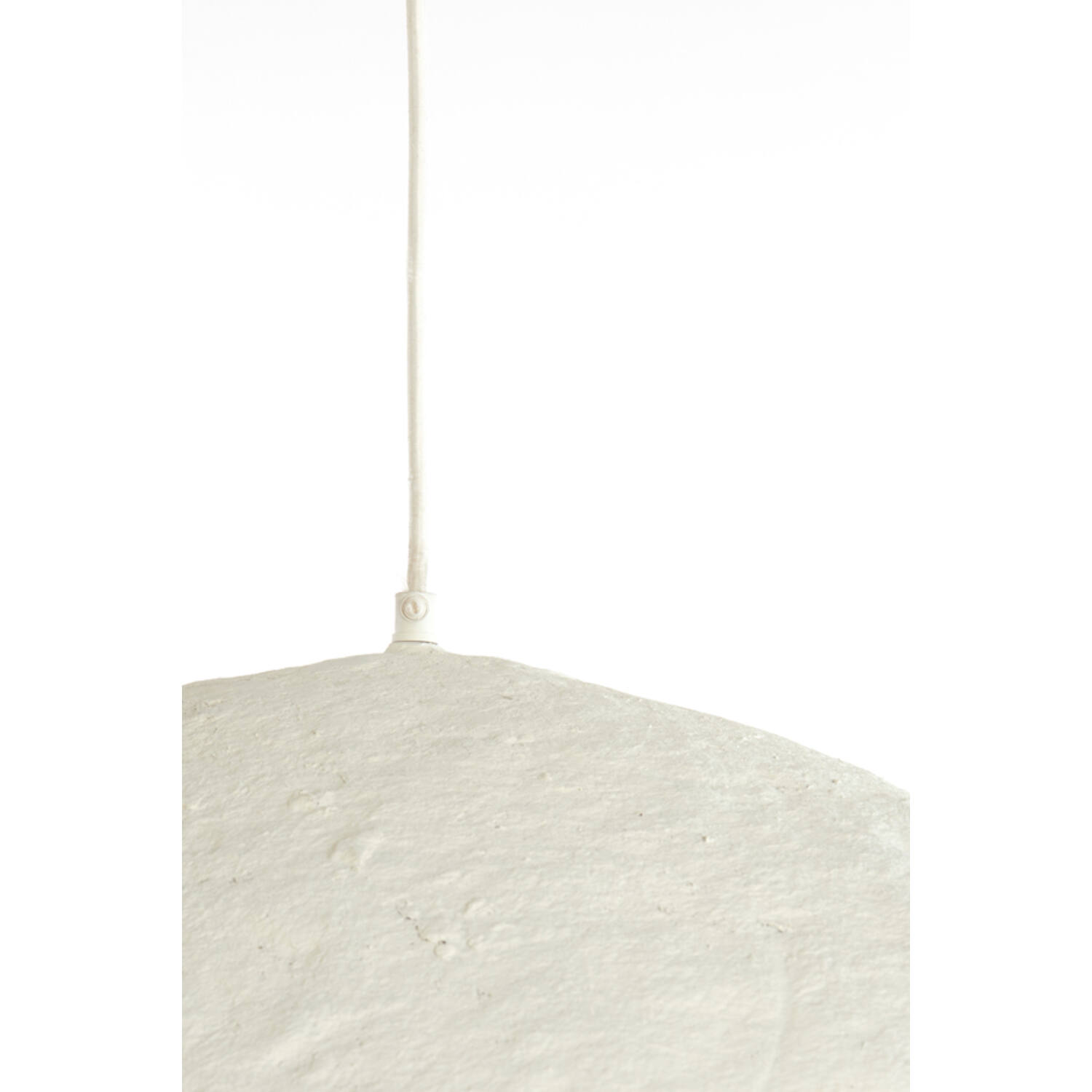 Lámpara colgante 71x53,5x23 cm LONIA crema+bronce antiguo