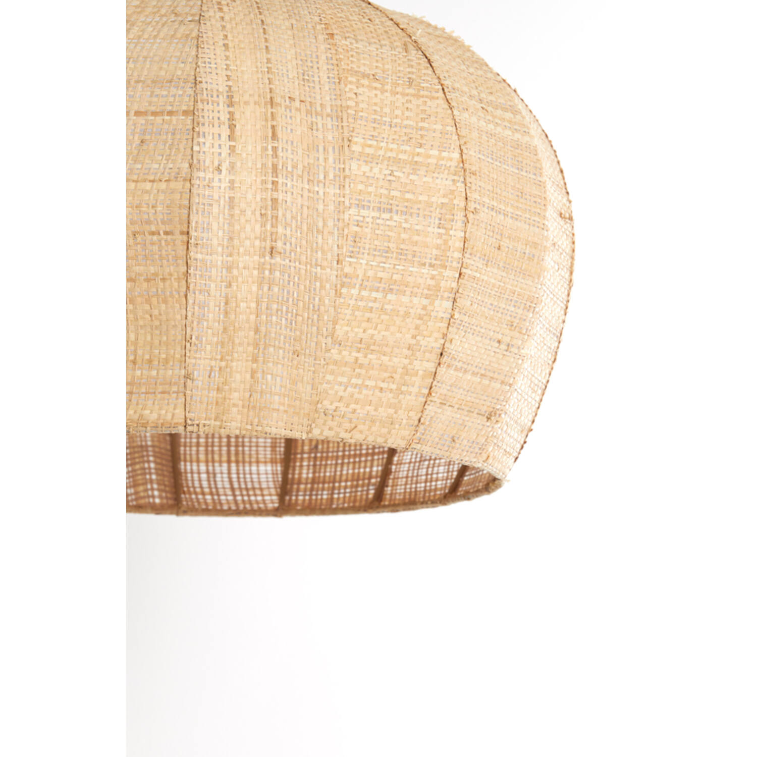 Hanglamp Ø42x27 cm RAFAELLA raffia naturel