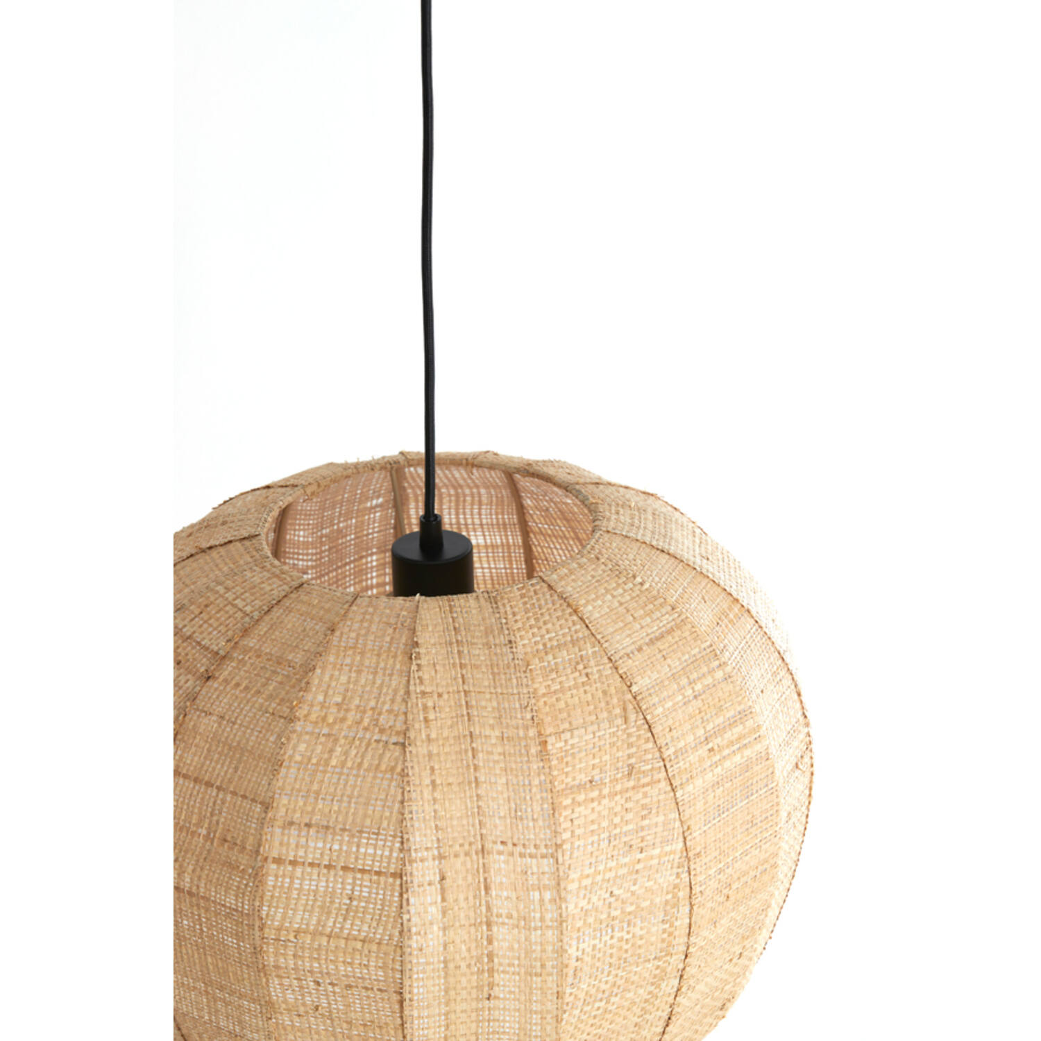 Hanglamp Ø42x27 cm RAFAELLA raffia naturel