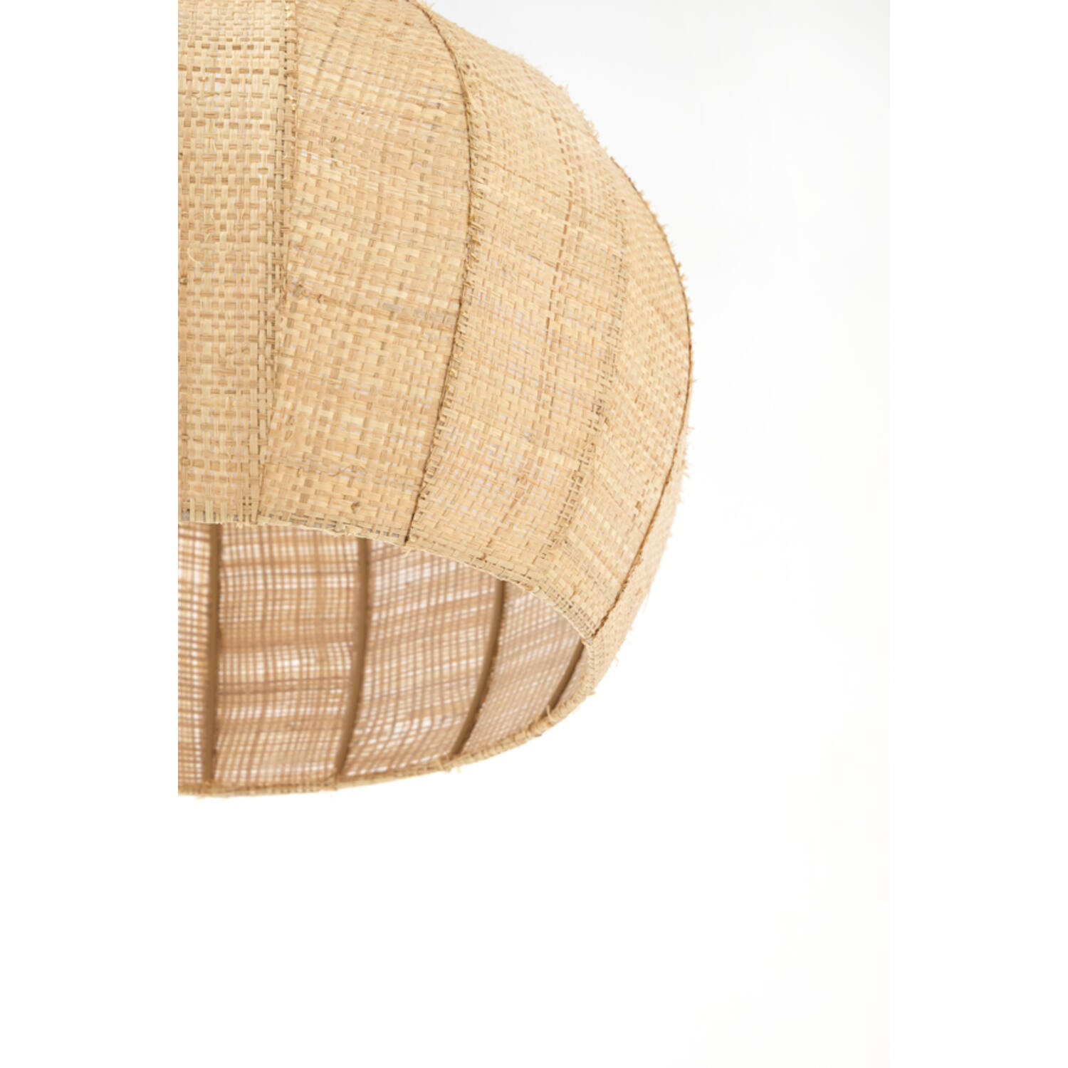 Hanglamp Ø42x27 cm RAFAELLA raffia naturel