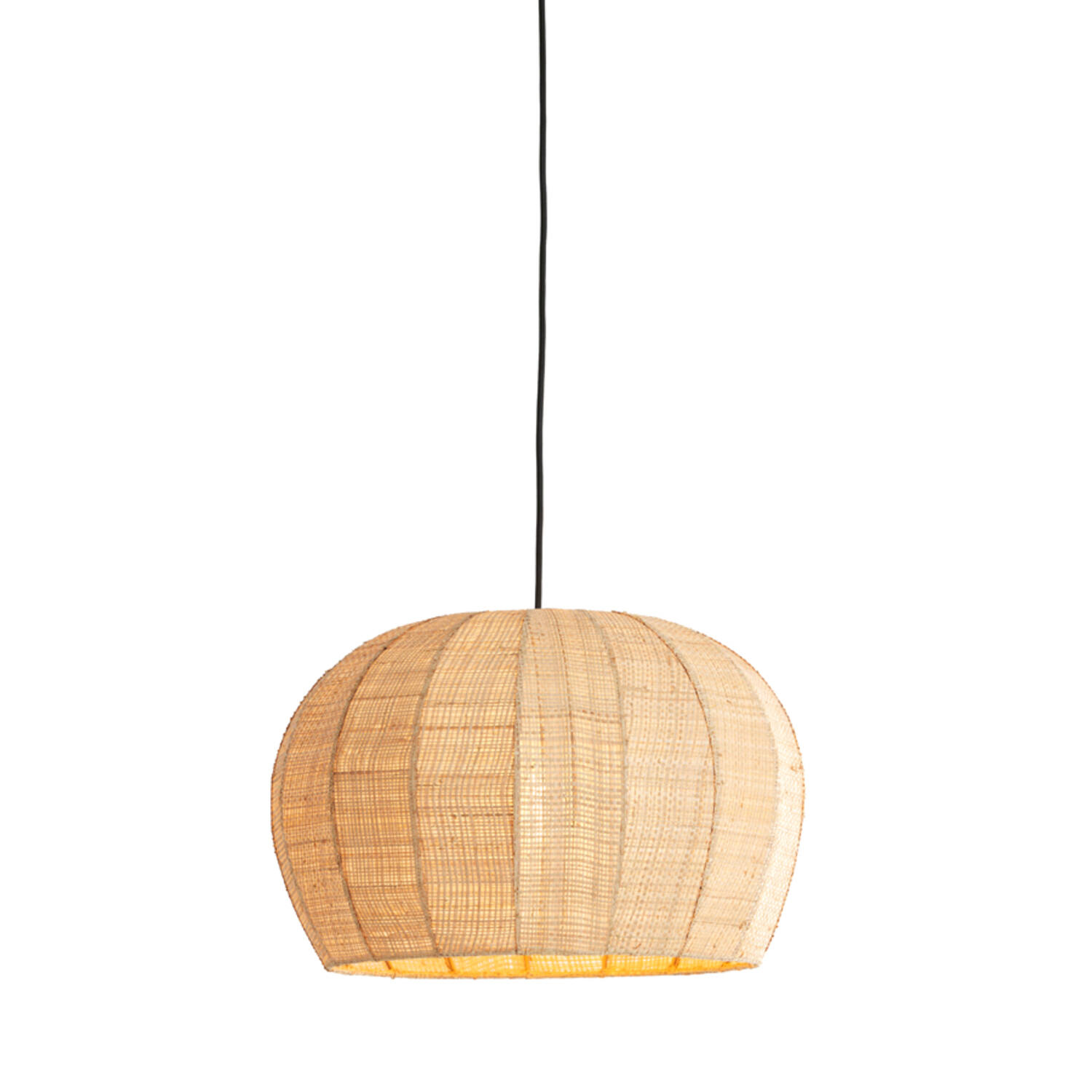 Hanglamp Ø42x27 cm RAFAELLA raffia naturel