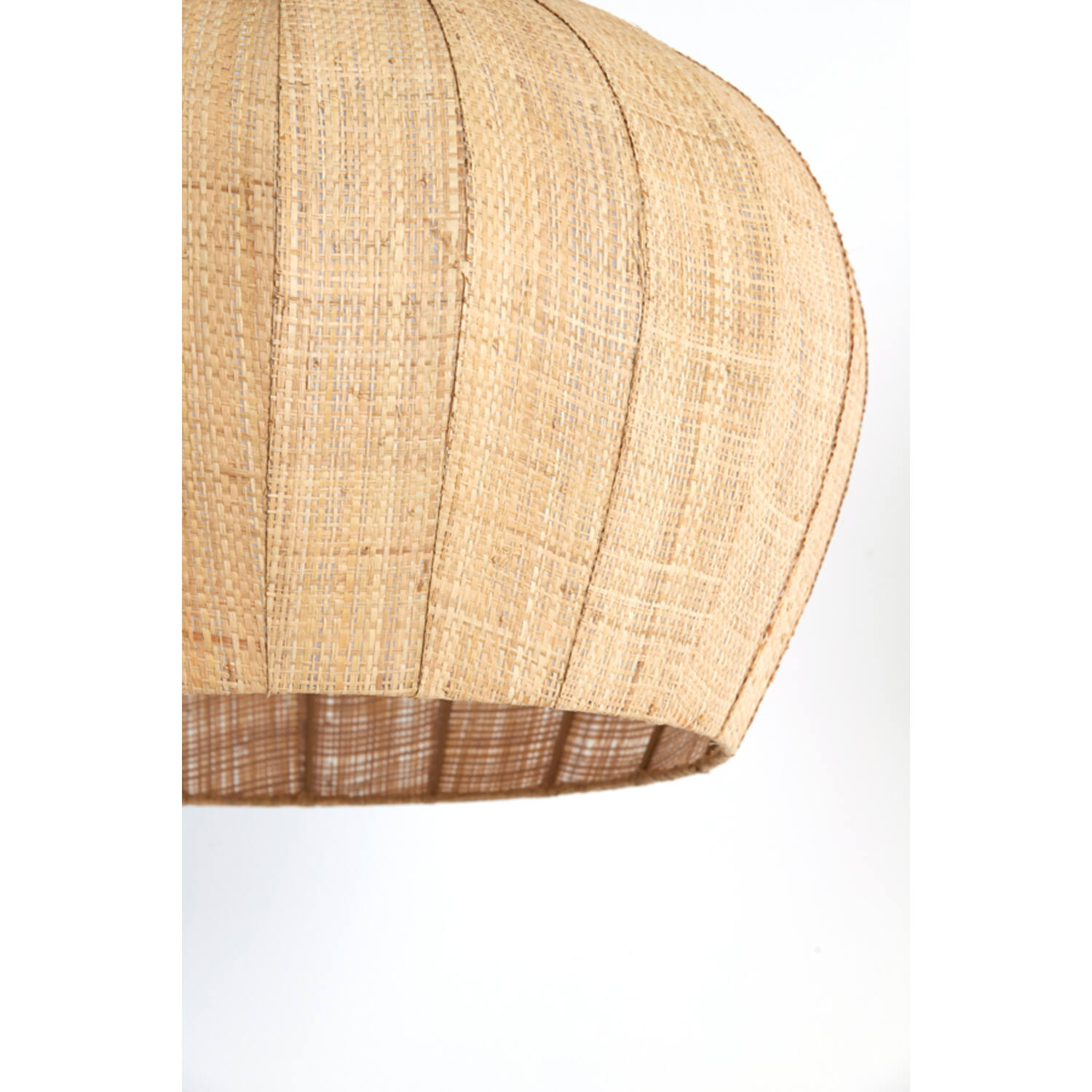 Hanglamp Ø51x34 cm RAFAELLA raffia naturel