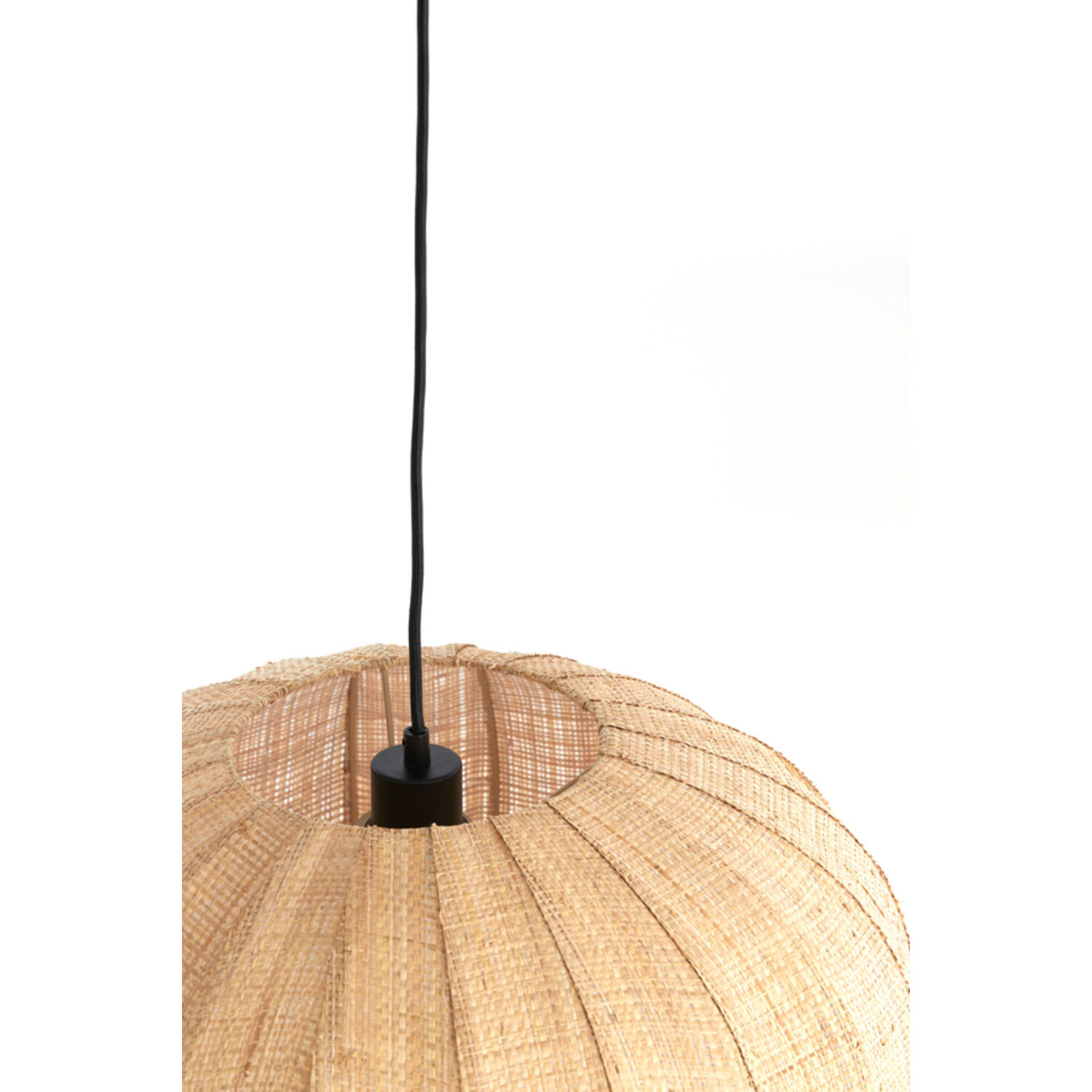 Hanglamp Ø51x34 cm RAFAELLA raffia naturel