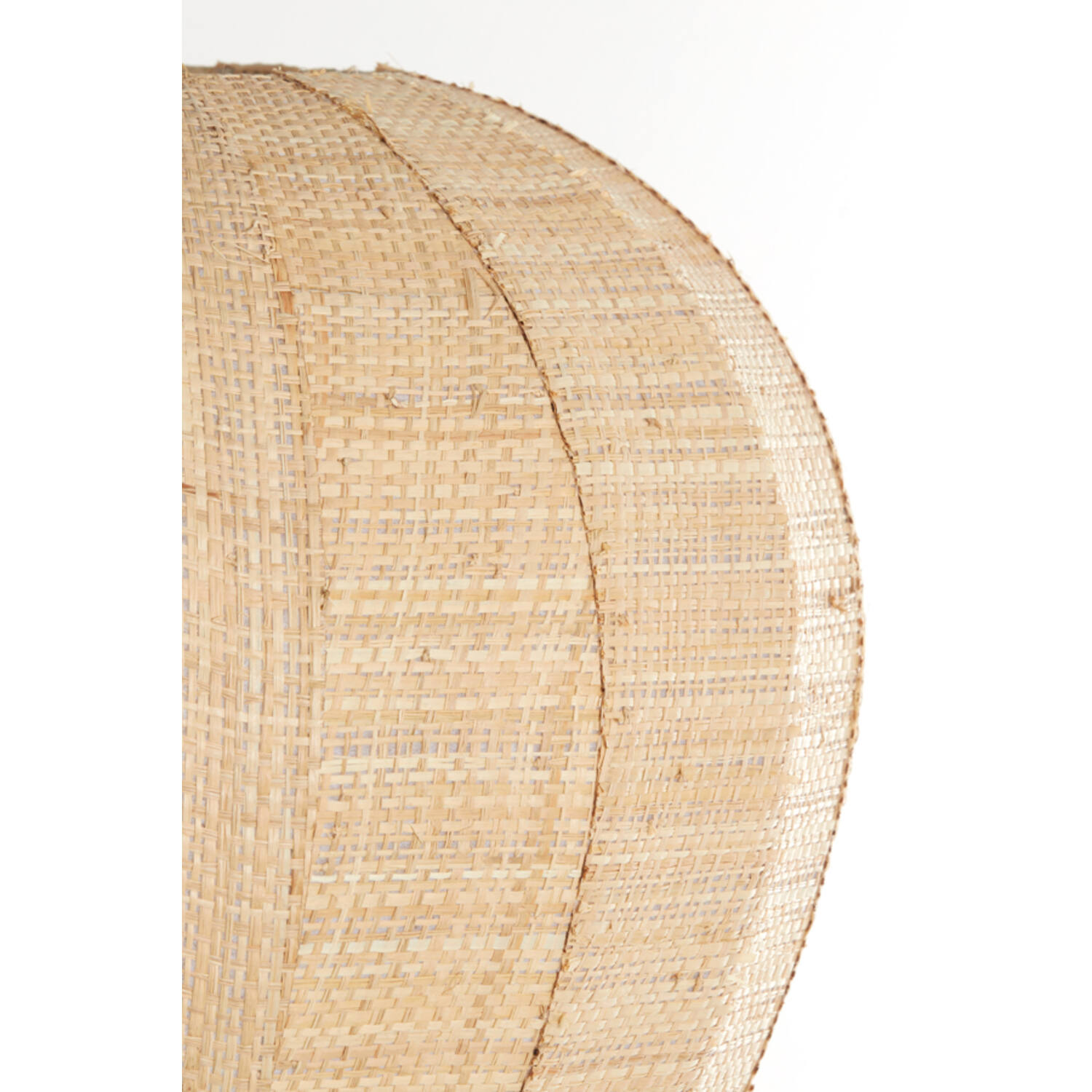 Hanglamp Ø51x34 cm RAFAELLA raffia naturel