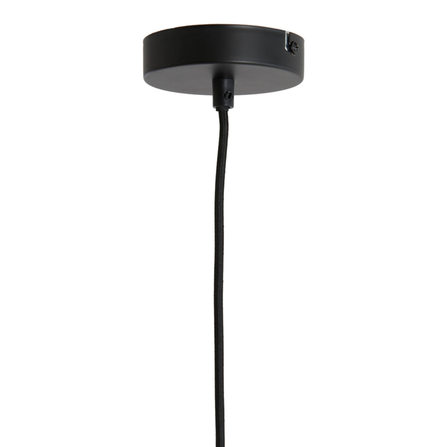 Hanging lamp Ø40x33 cm MALACIA velvet burgundy