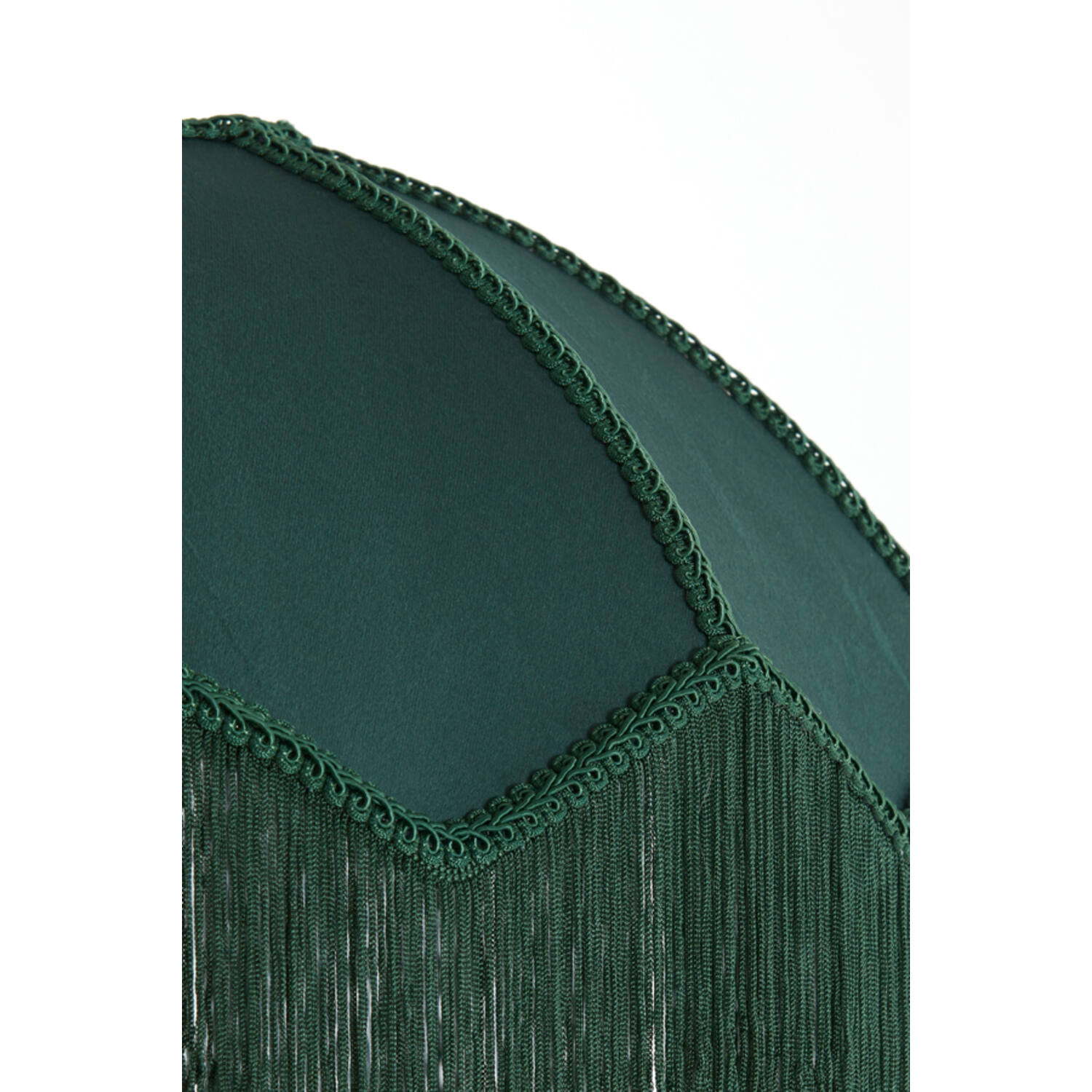 Hanging lamp Ø40x33 cm MALACIA velvet green