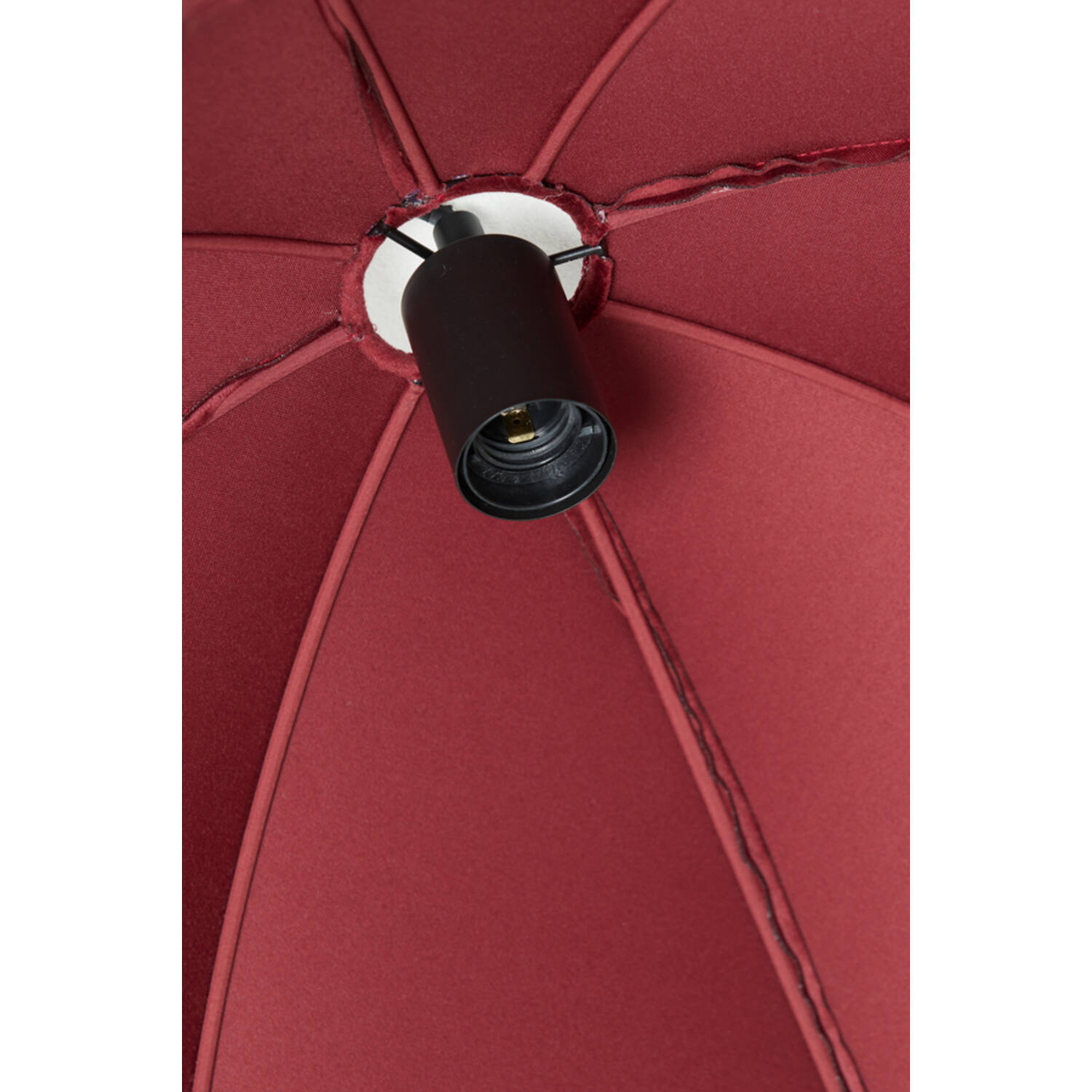 Hanglamp Ø50x38 cm MALACIA velvet bordeaux