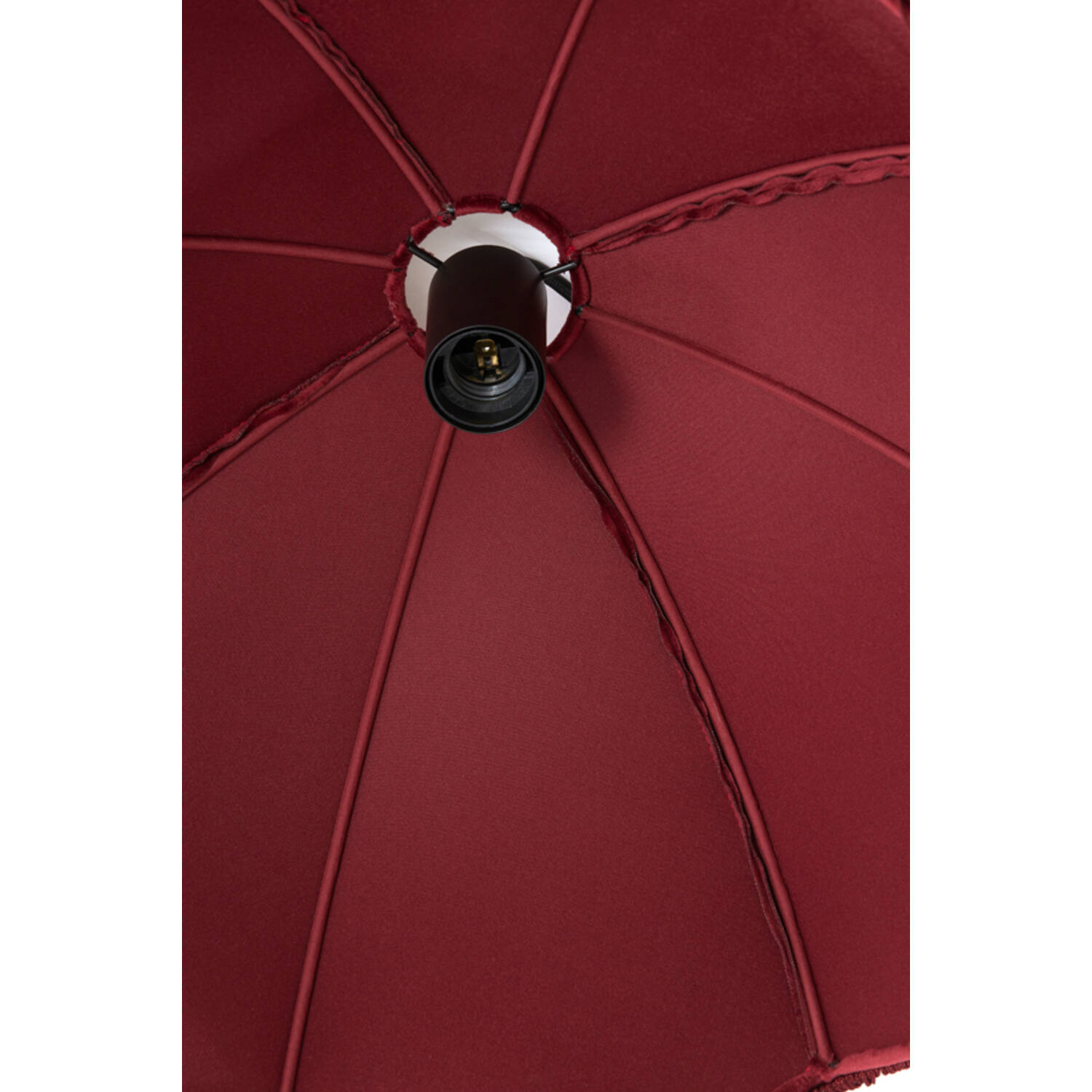 Hanging lamp Ø60x41 cm MALACIA velvet burgundy