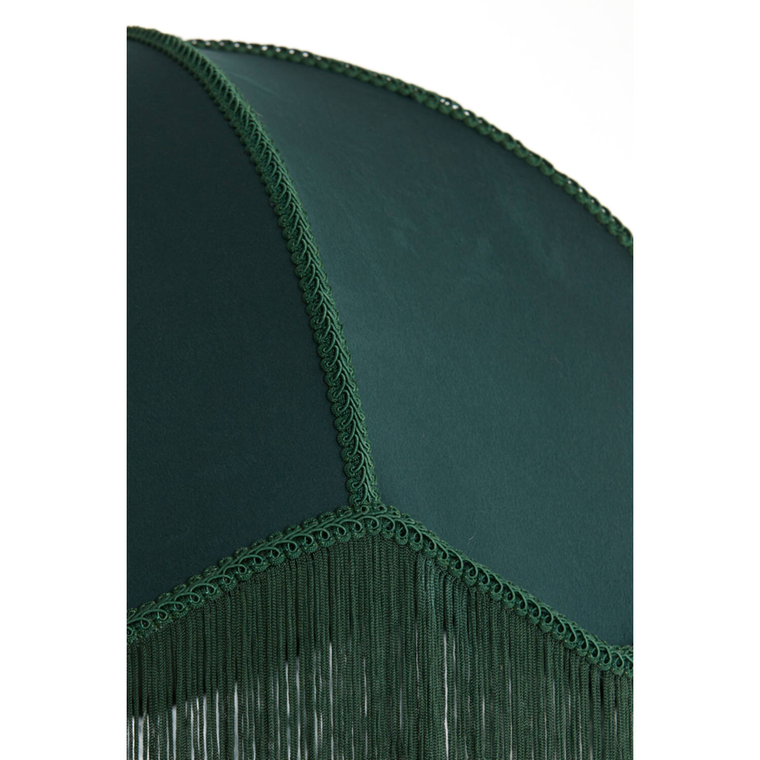 Hanglamp Ø60x41 cm MALACIA velvet groen